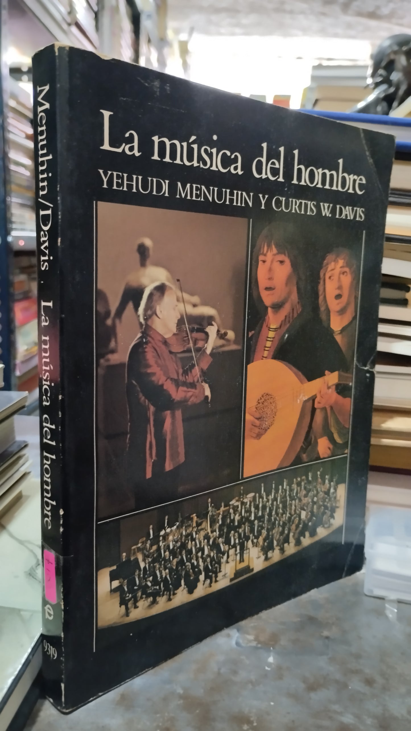 LA MUSICA DEL HOMBRE POR YEHUDI MENUHIN LIBRO USADO ARTE ALDAMA