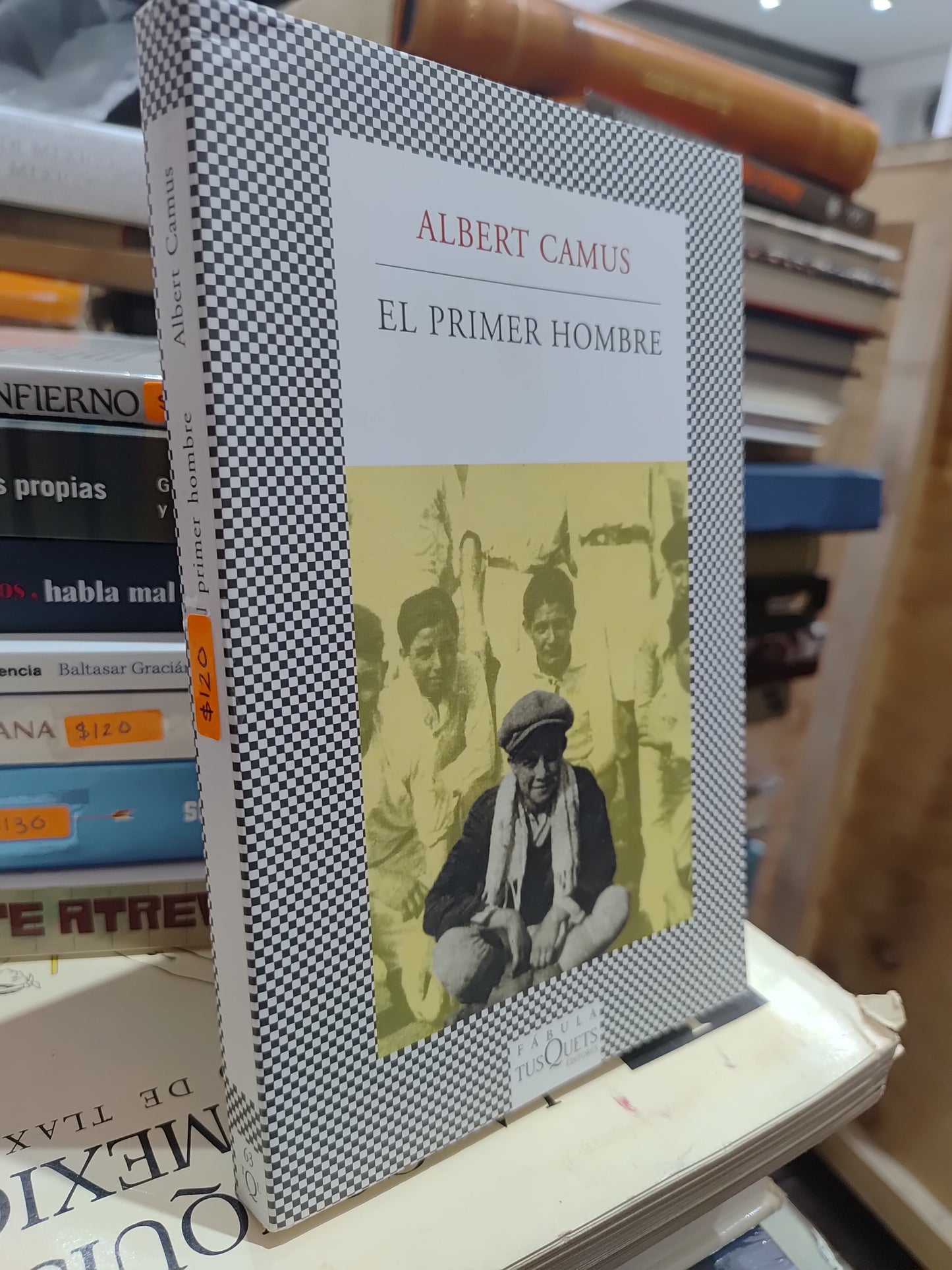 EL PRIMER HOMBRE POR ALBERT CAMUS USADO NOVELAS JUAREZ 515