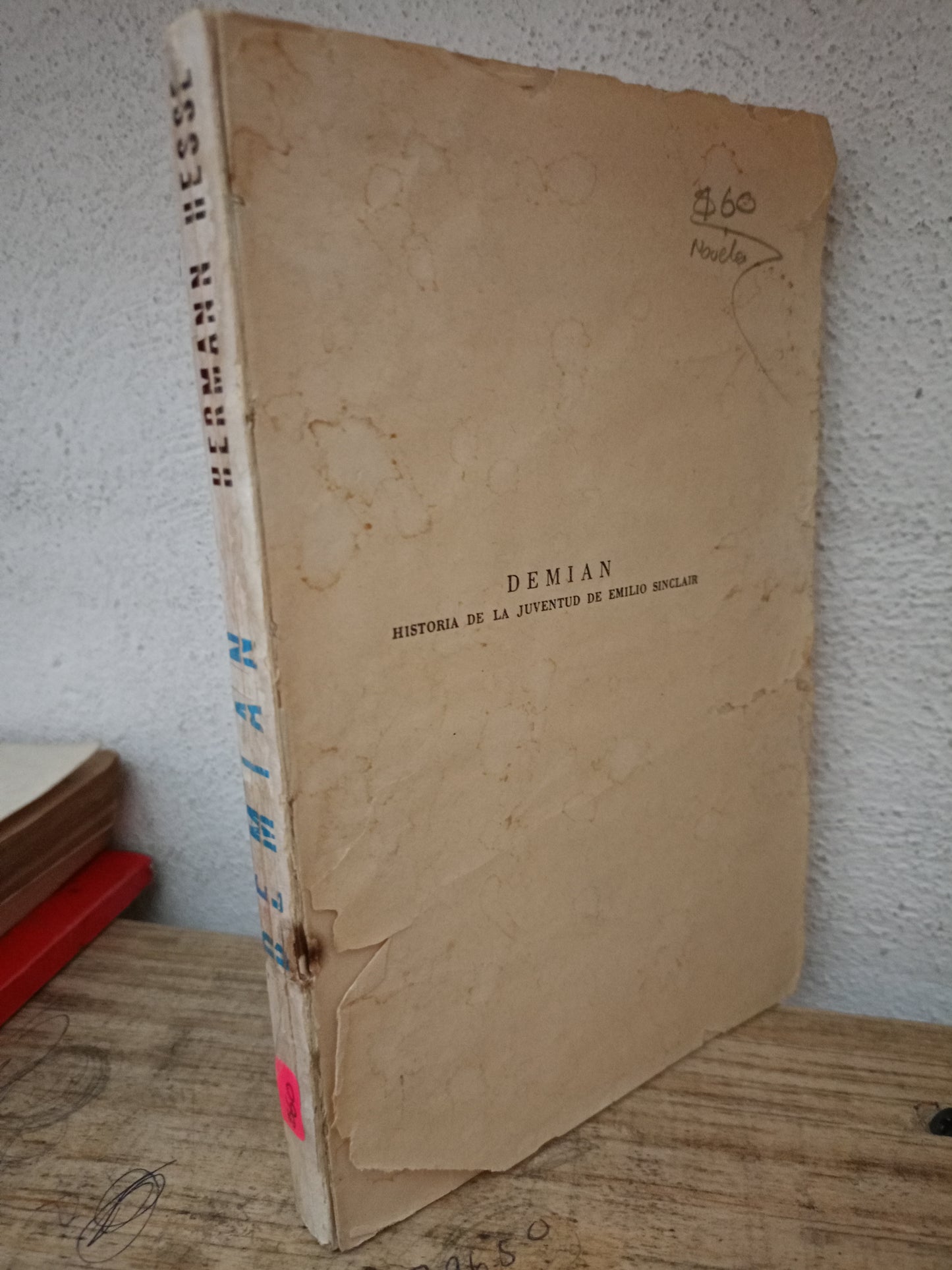 DEMIAN HERMANN HESSE USADO NOVELA LITERARIO 305