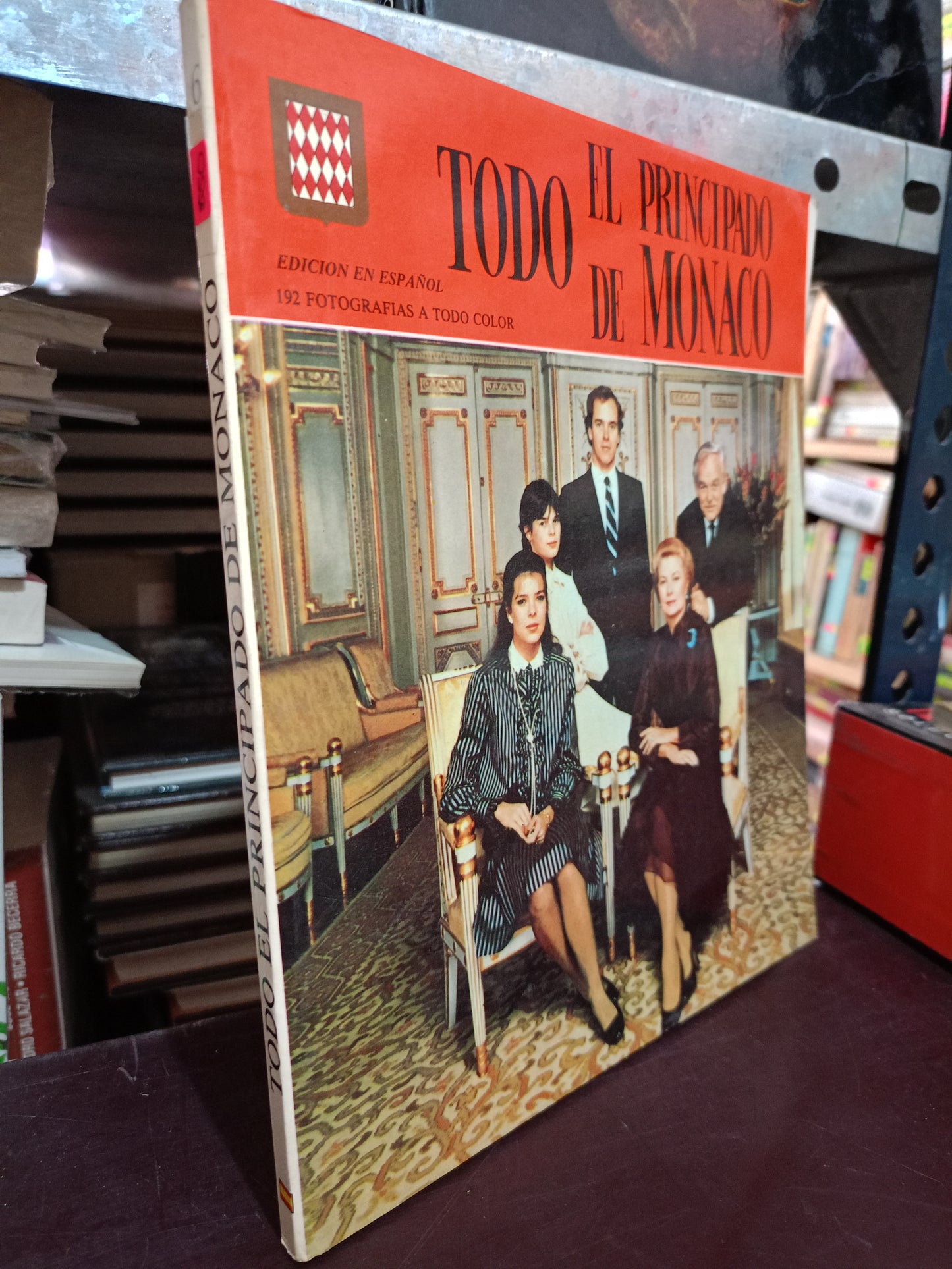 TODO EL PRINCIPADO DE MÓNACO USADO ARTE LITERARIO 305