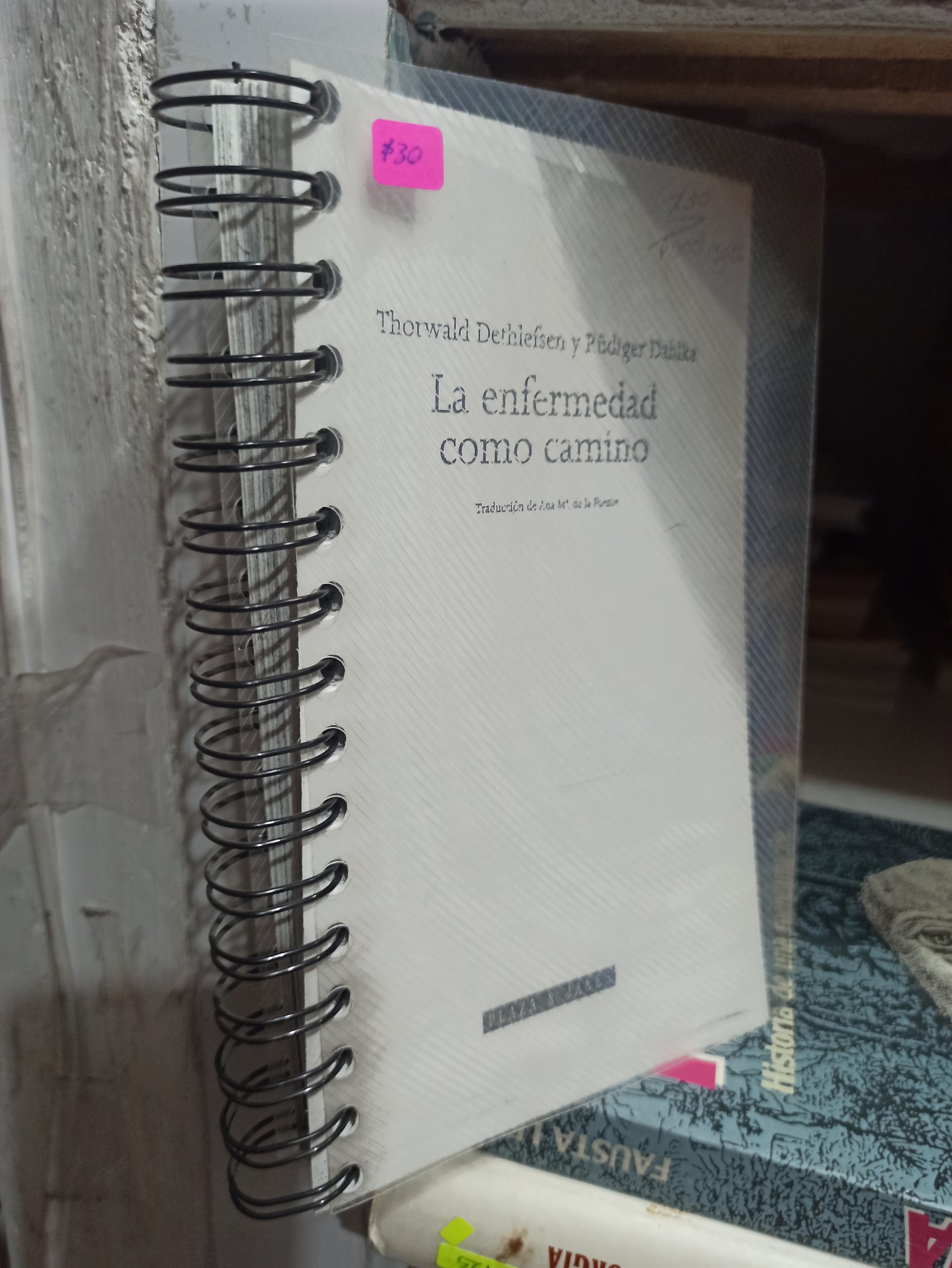 LA ENFERMEDAD COMO CAMINO POR THORWALD DETHLEFSEN USADO PSICOLOGIA JUÁREZ