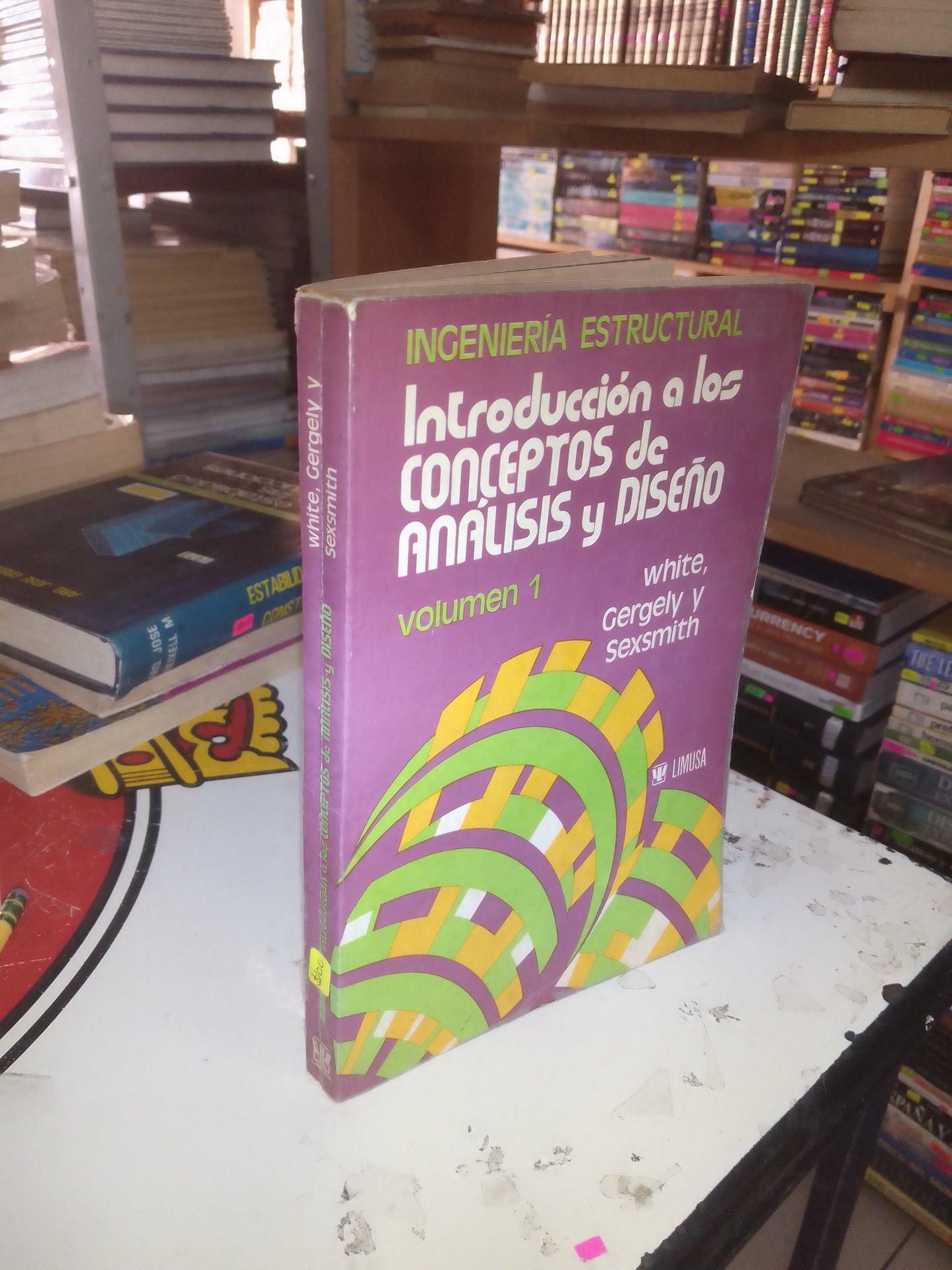 INTRODUCCIÓN A LOS CONCEPTOS DE ANÁLISIS Y DISEÑO VOLUMEN 1 POR WHITE, GERGELY Y SEXSMITH USADO MATEMÁTICAS LITERARIO 207