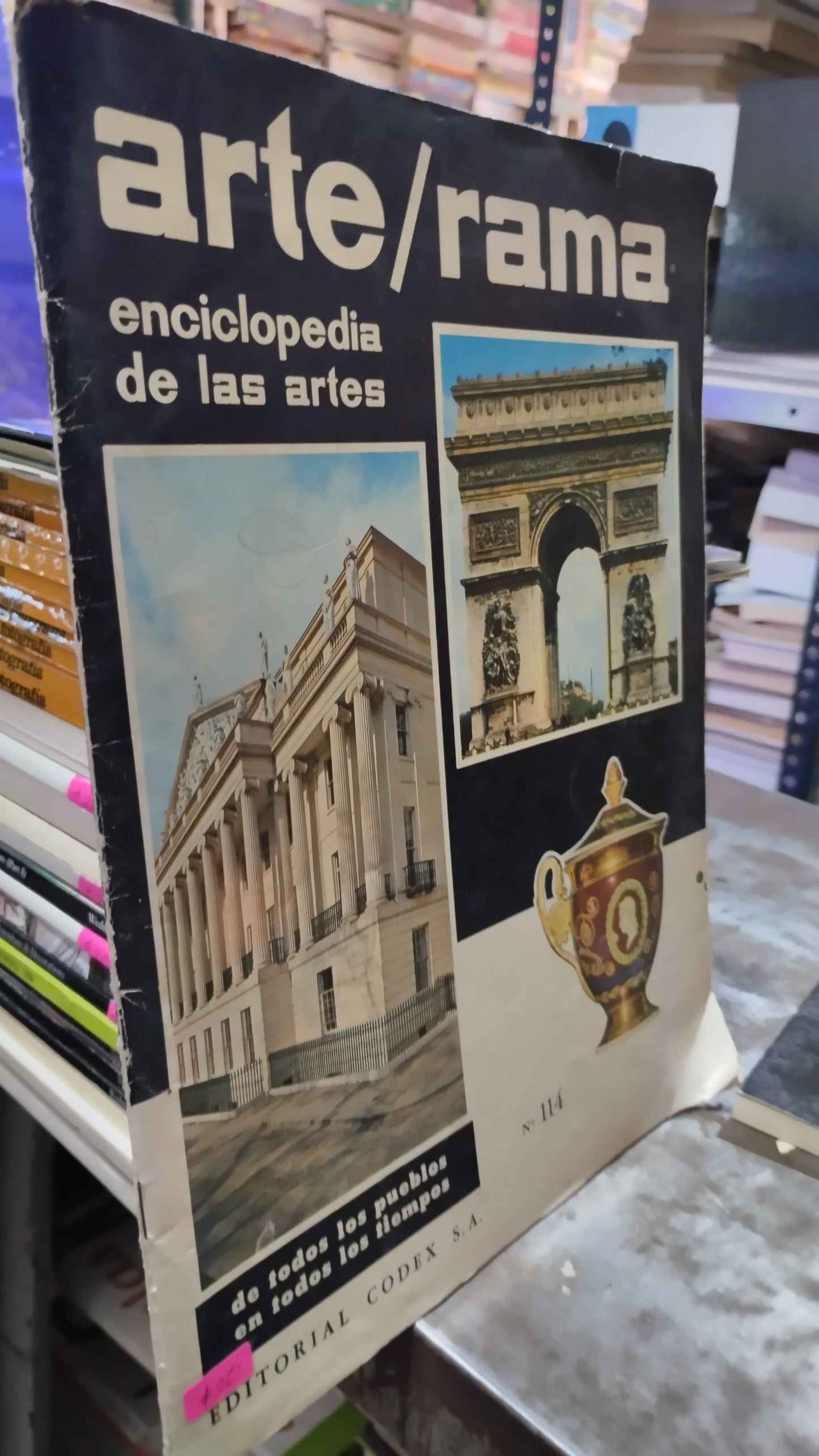ARTE RAMA ENCICLOPEDIA DE LAS ARTES LIBRO USADO ARTE ALDAMA