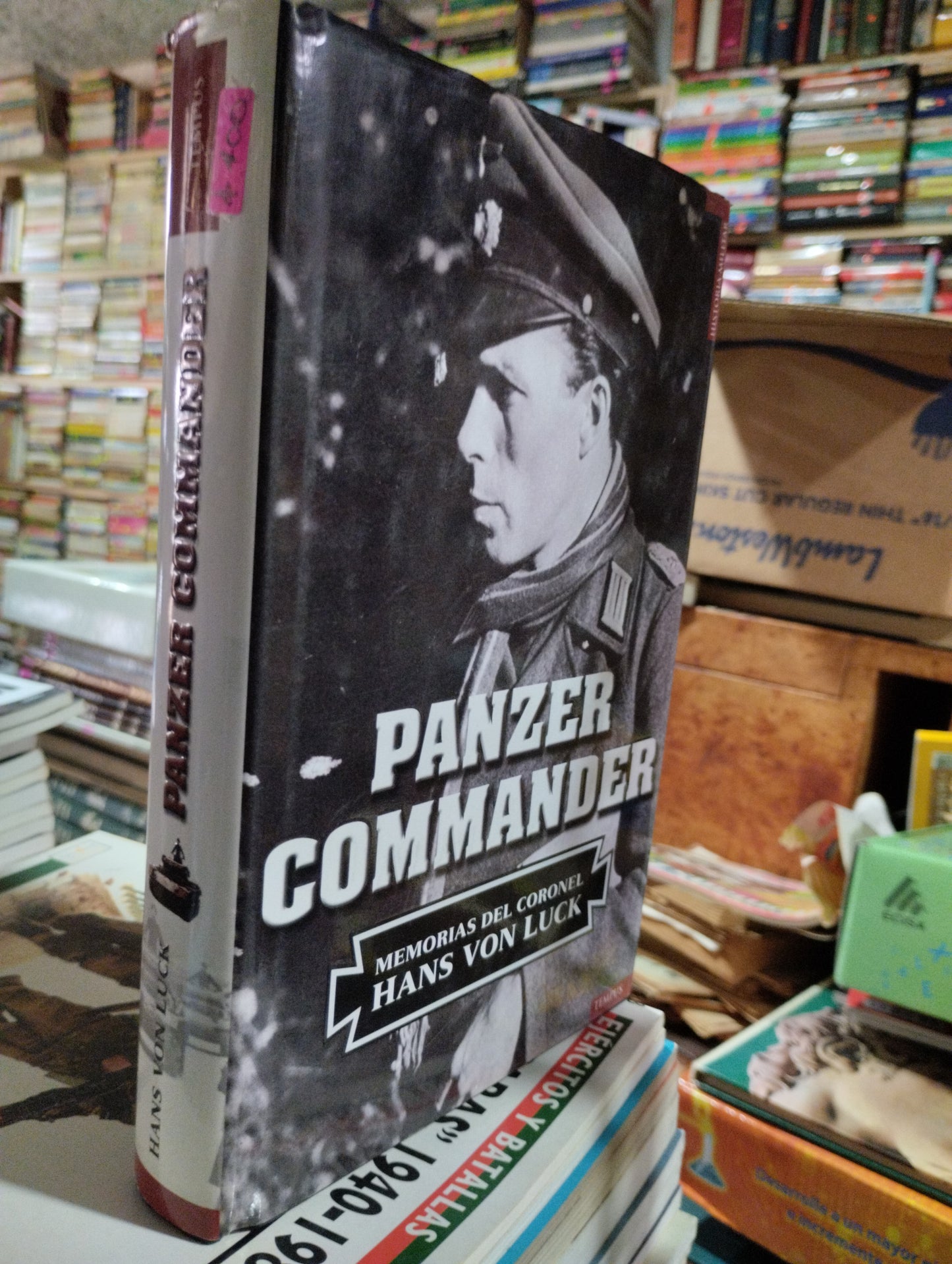 PANZER COMMANDER POR HANDS VON LUCK USADO HISTORIA ALDAMA