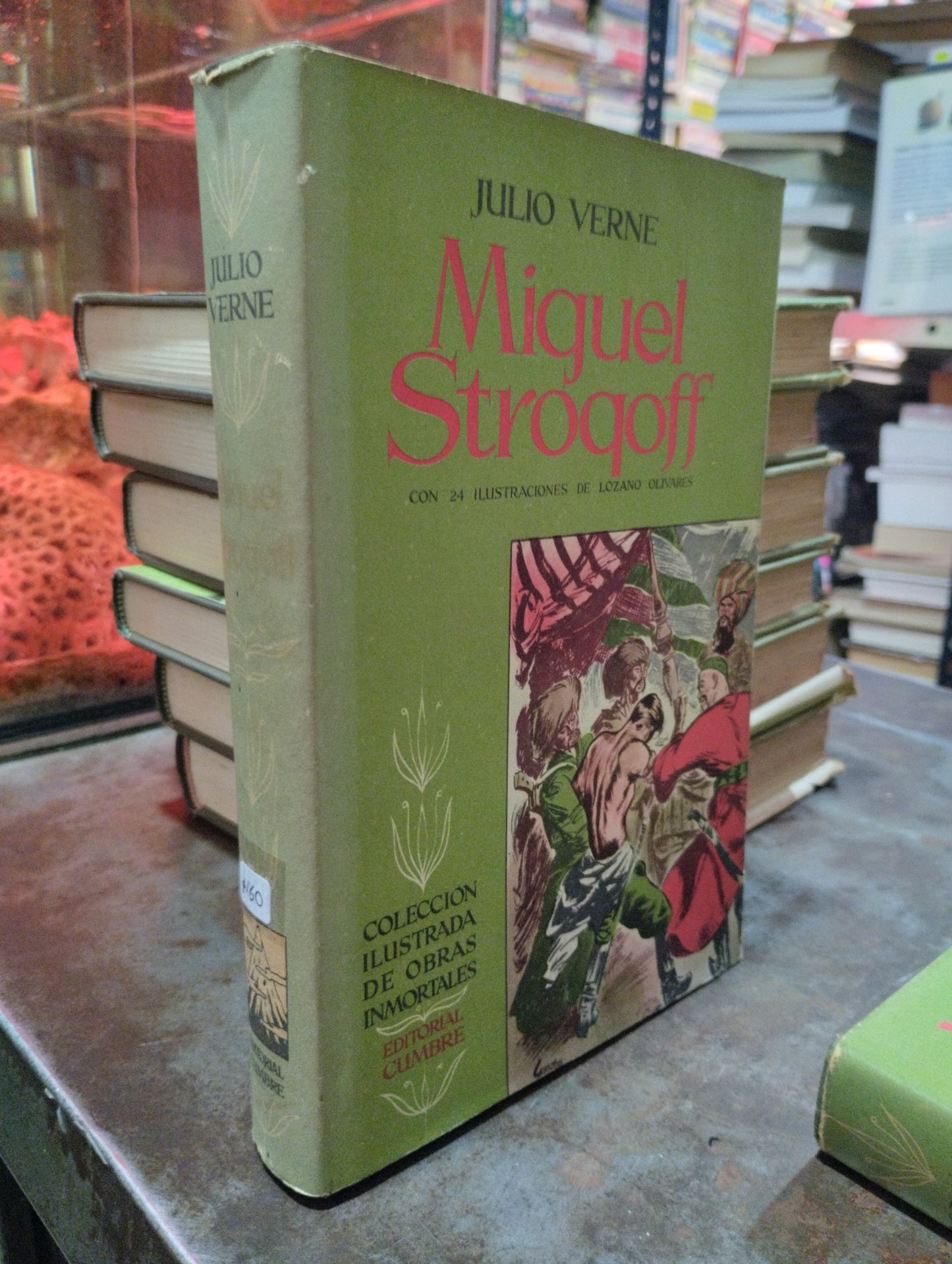 MIGUEL STROQOFF POR JULIO VERNE USADO NOVELAS ALDAMA