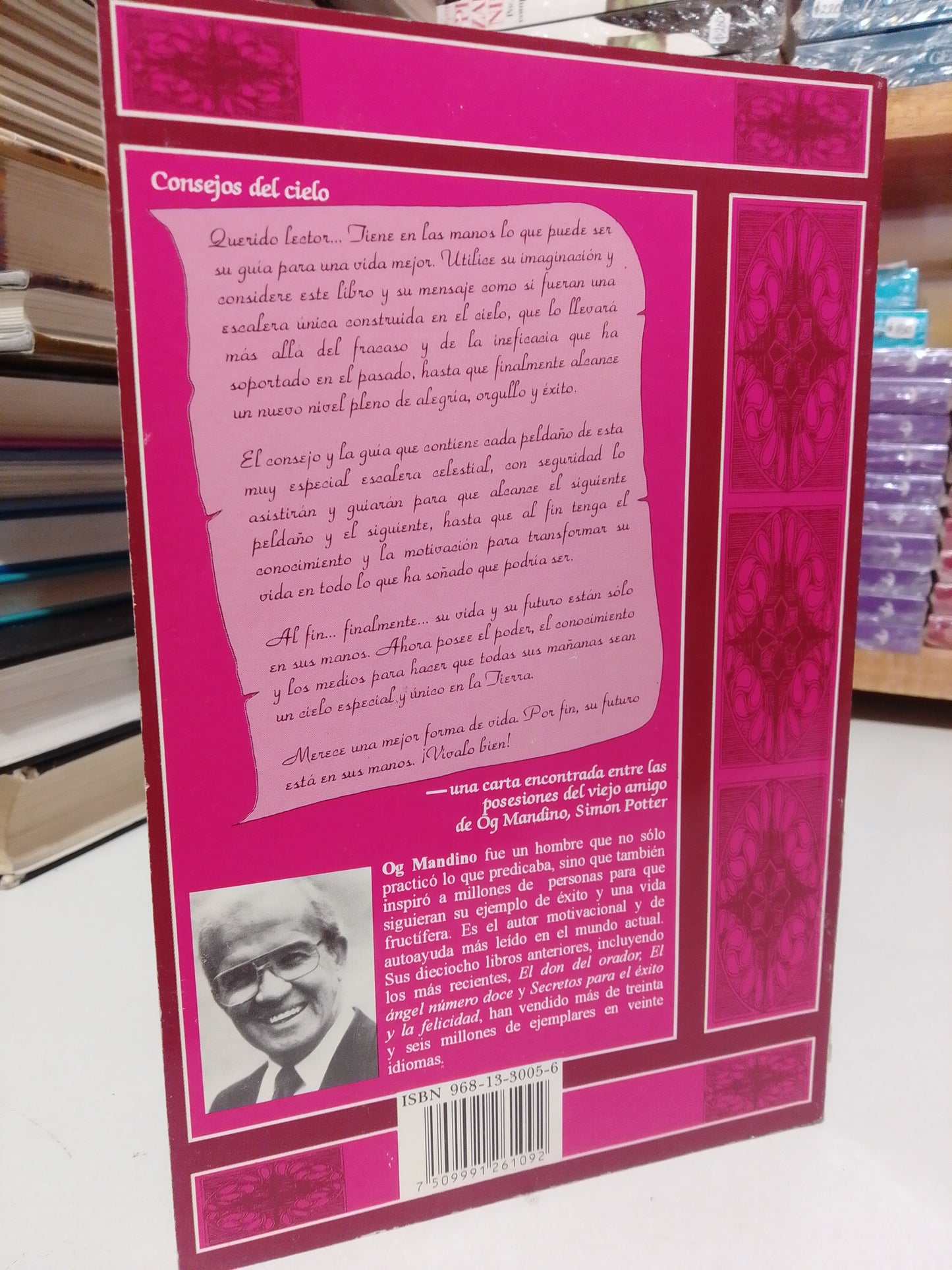EL MISTERIO MÁS GRANDE DEL MUNDO POR OG MANDINO USADO SUPERACIÓN PERSONAL JUÁREZ