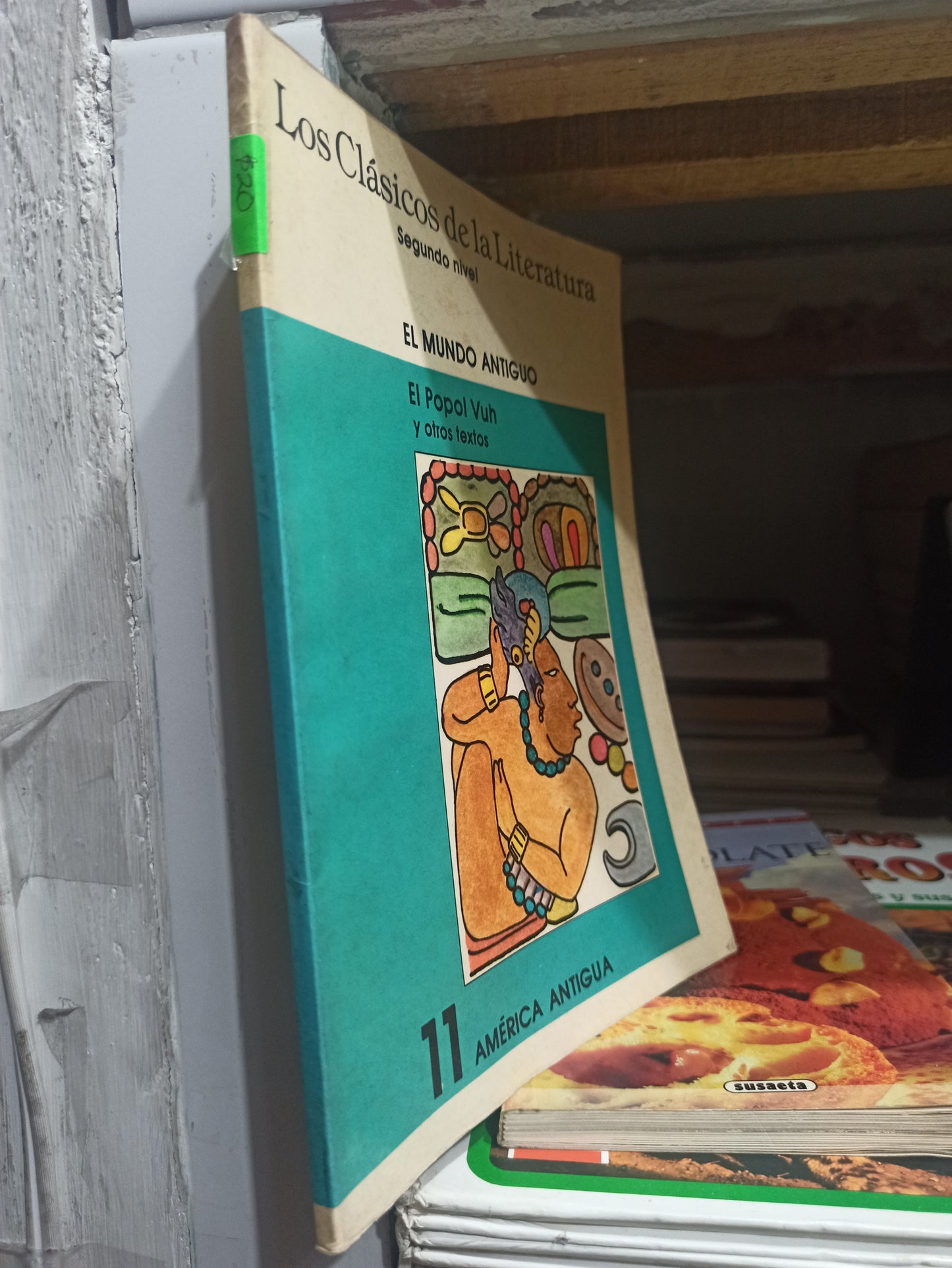 LOS CLASICOS DE LA LITERATURA EL POPOL VUH POR EDITORIAL FERNÁNDEZ USADO INFANTILES JUÁREZ
