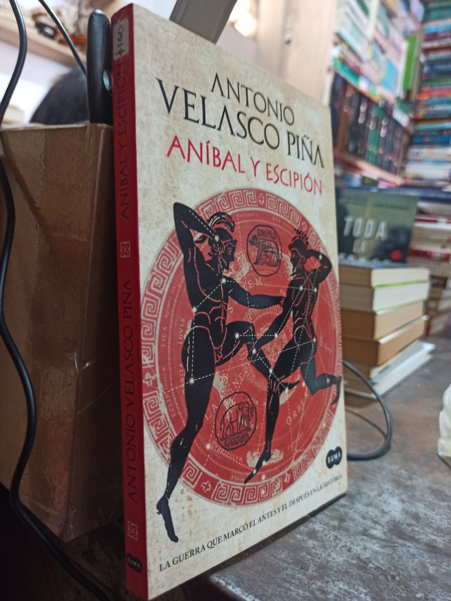 ANIBAL Y ESCIPION POR ANTONIO VELASCO PIÑA USADO NOVELAS ALDAMA