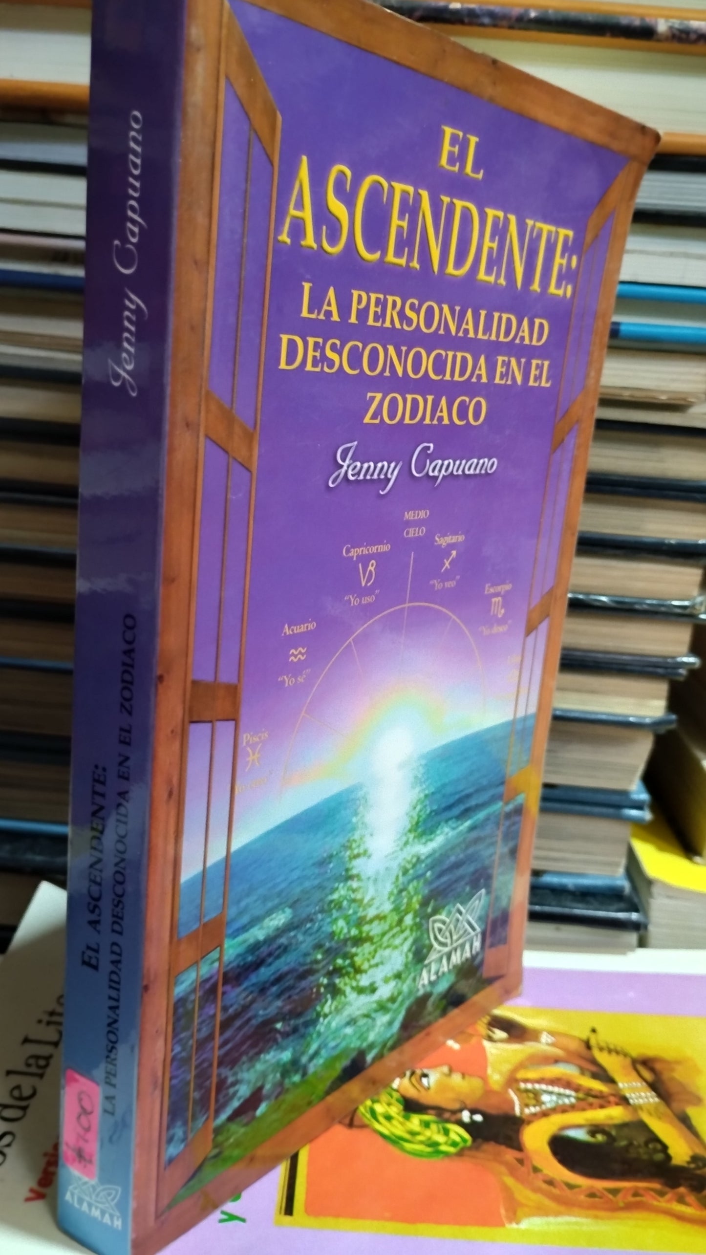 EL ASCENDENTE LA PERSONALIDAD DESCONOCIDA EN EL ZODIACO POR JENNY CAPUANO LIBRO USADO ESOTERISMO ALDAMA