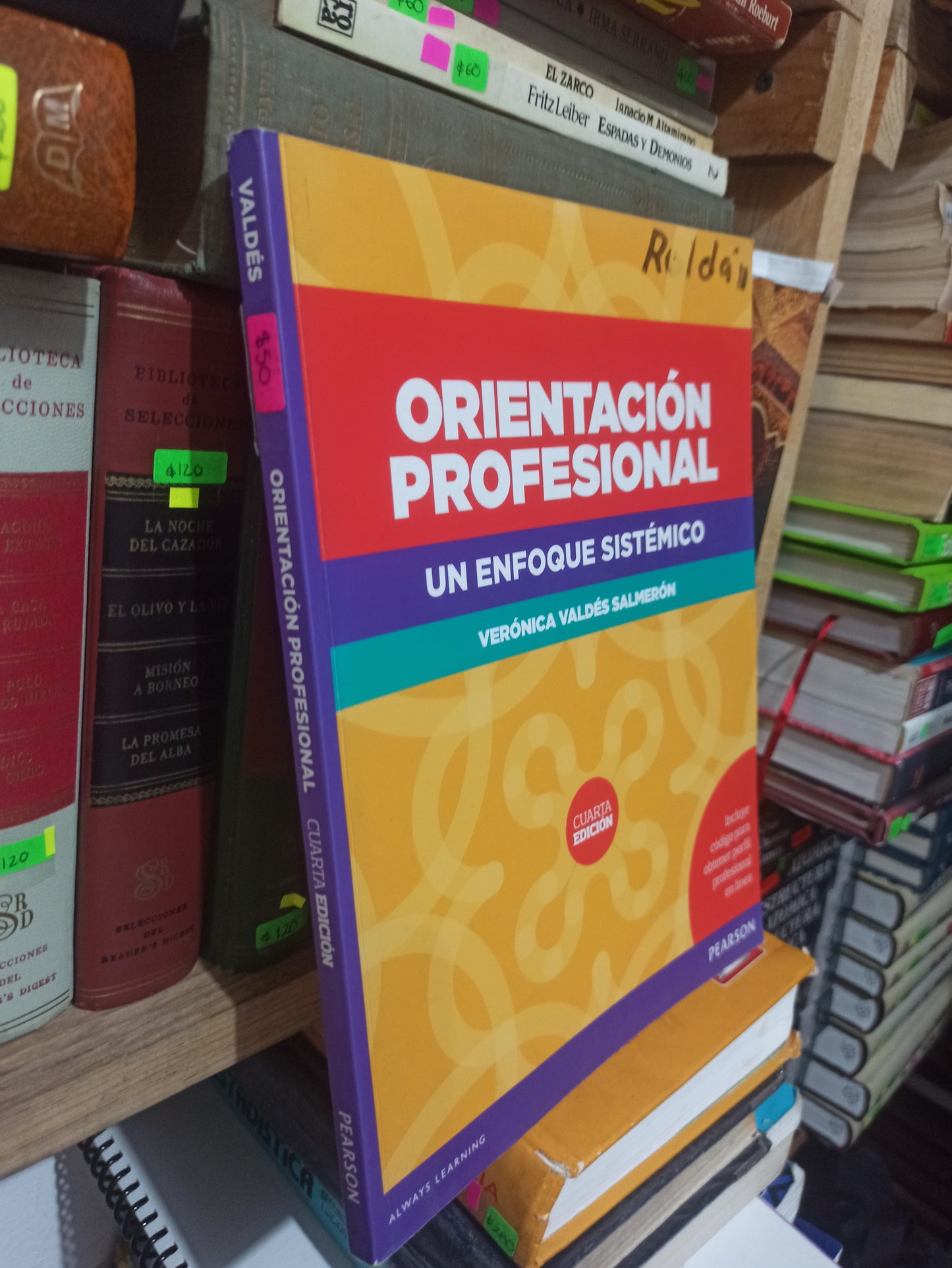 ORIENTACION PROFESIONAL UN ENFOQUE SISTEMATICO POR VERONICA VALDES SALMERON USADO EDUCACIÓN JUÁREZ
