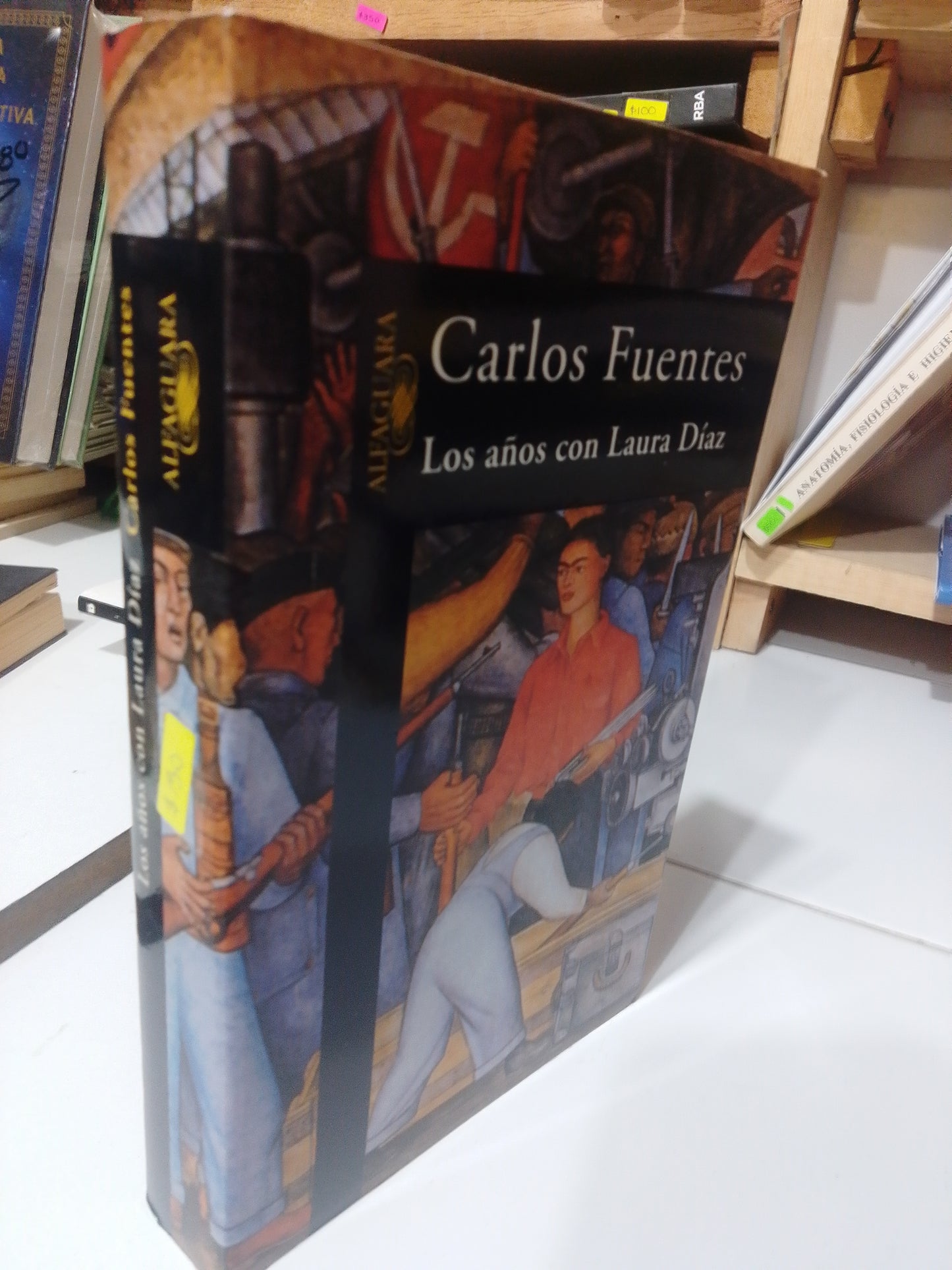 LOS AÑOS CON LAURA DIAZ POR CARLOS FUENTES USADO NOVELA JUAREZ