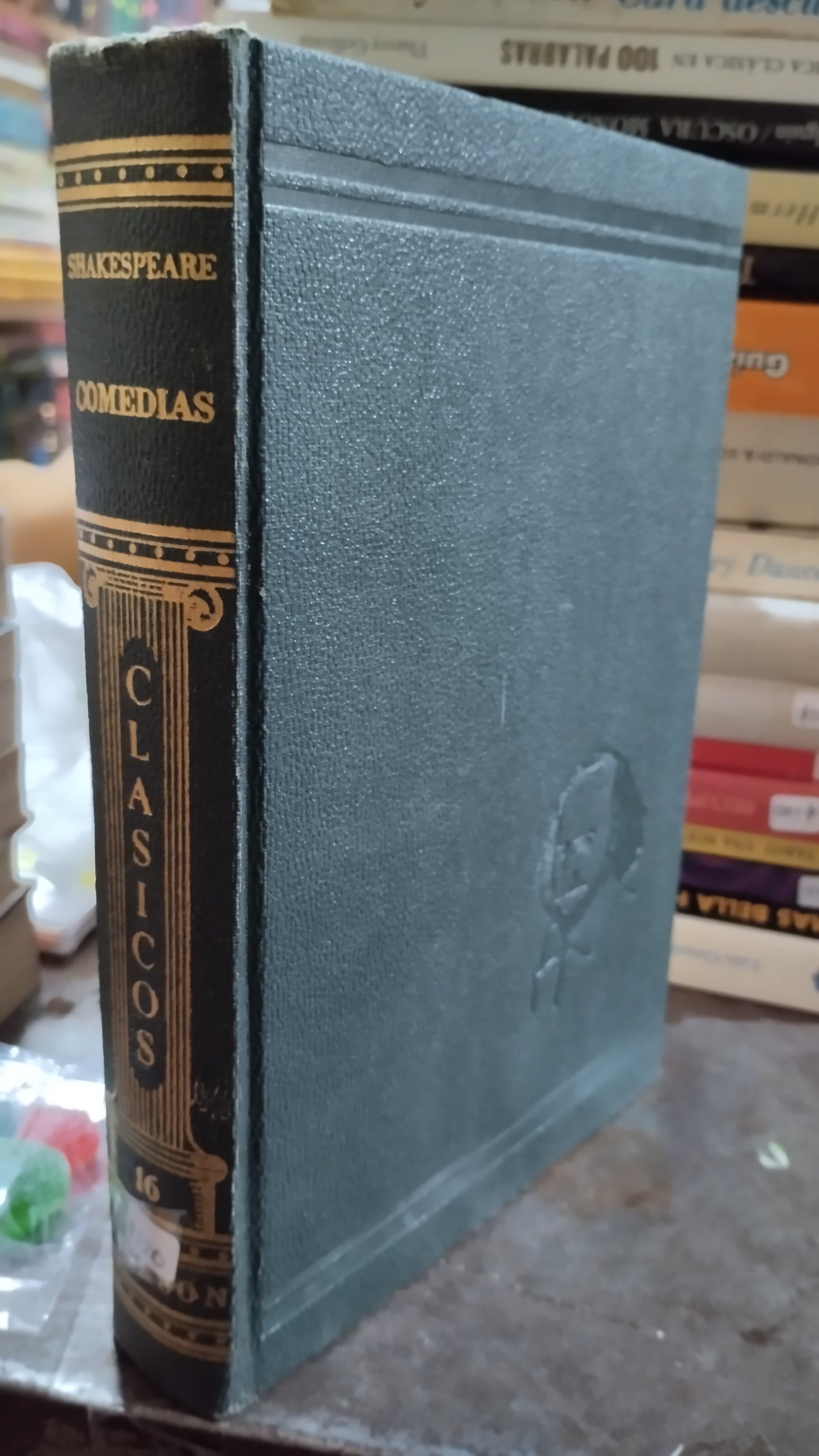 COMEDIAS POR SHAKESPEARE LIBRO USADO NOVELAS ALDAMA
