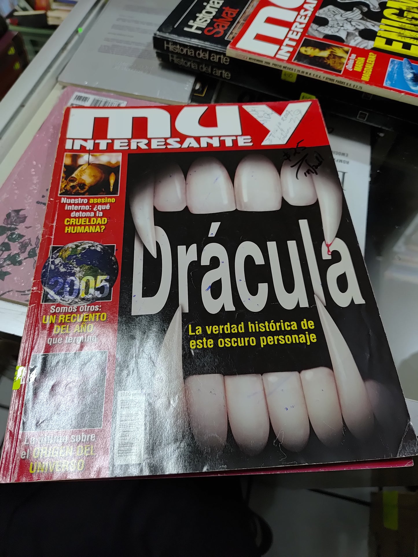REVISTA MUY INTERESANTE DRACULA USADO INFANTIL JUAREZ 507