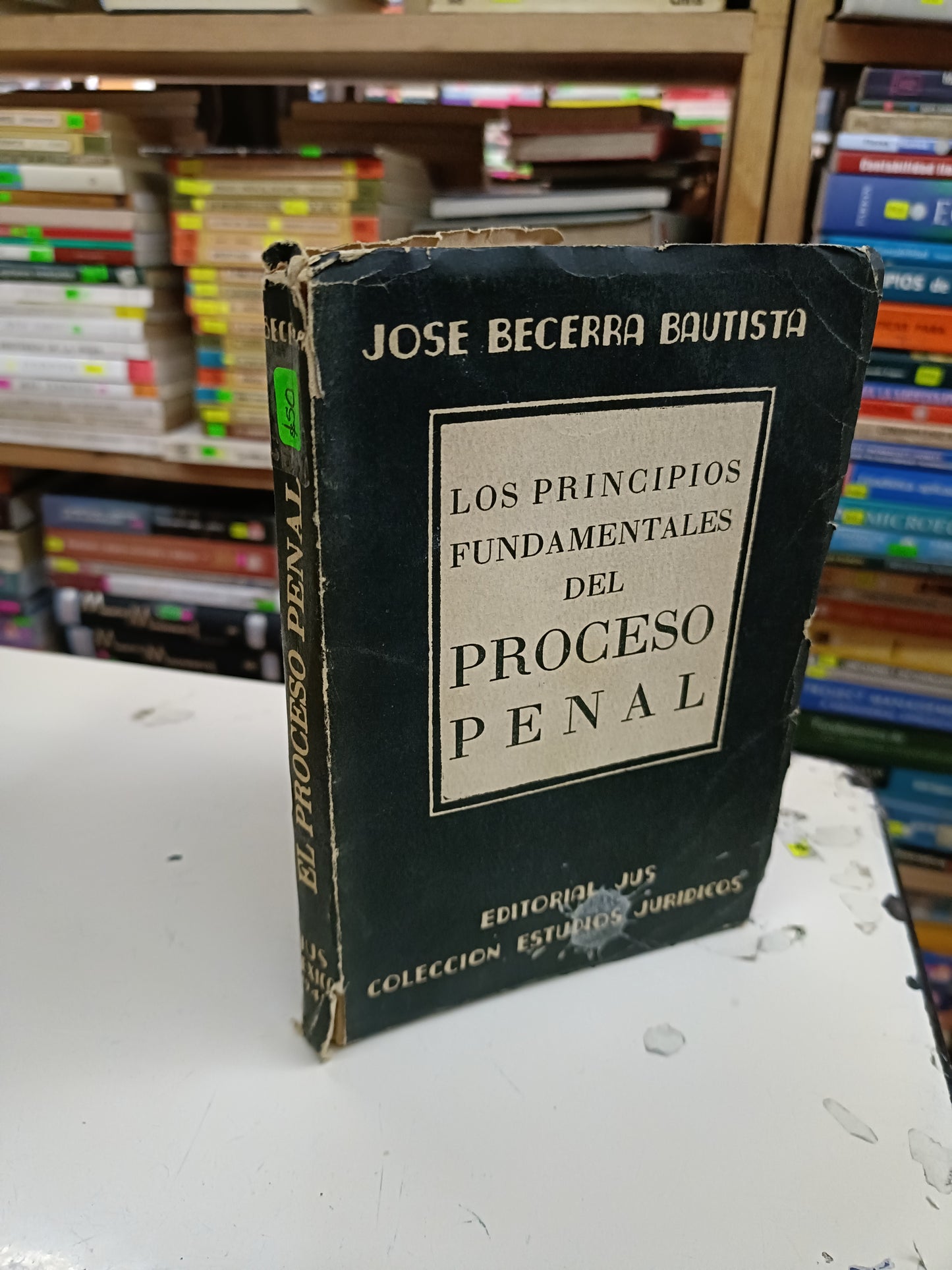 LOS PRINCIPIOS FUNDAMENTALES DEL PROCESO PENAL POR JOSÉ BECERRA BAUTISTA USADO DERECHO JUAREZ 515