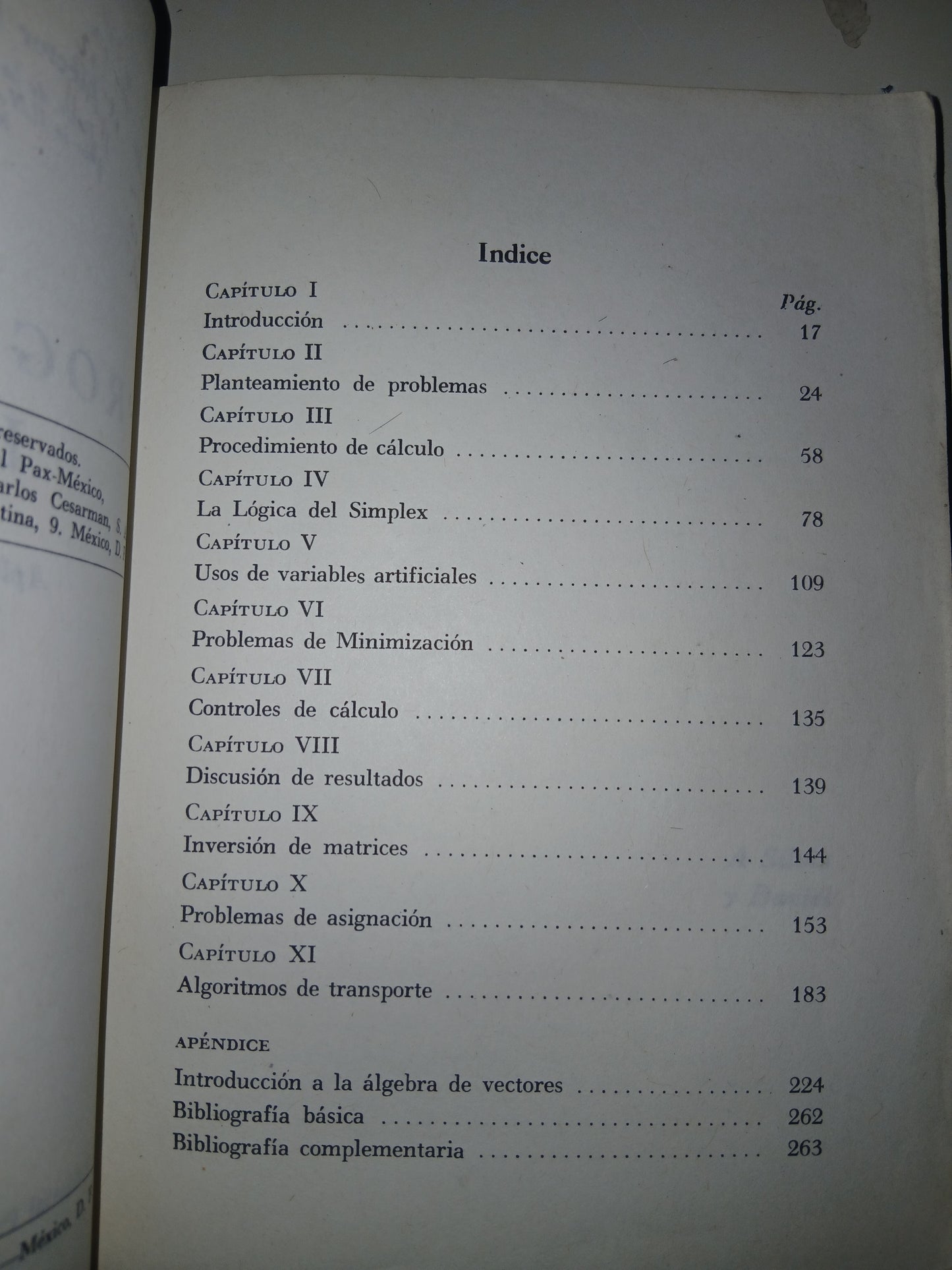 PROGRAMACIÓN LINEAL POR HÉCTOR M. ESPINOZA BERRIEL USADO ELECTRÓNICA LITERARIO 207