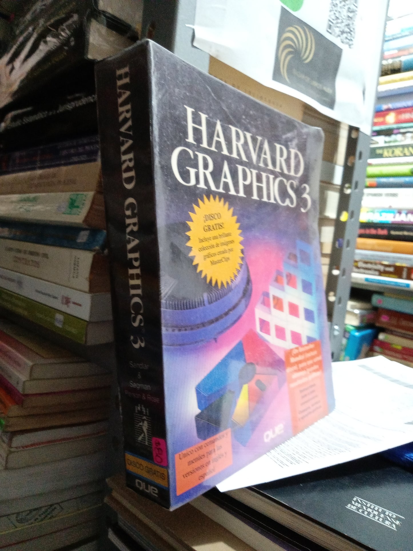 HARVARD GRAPICS 3 USADO COMPUTACION JUAREZ