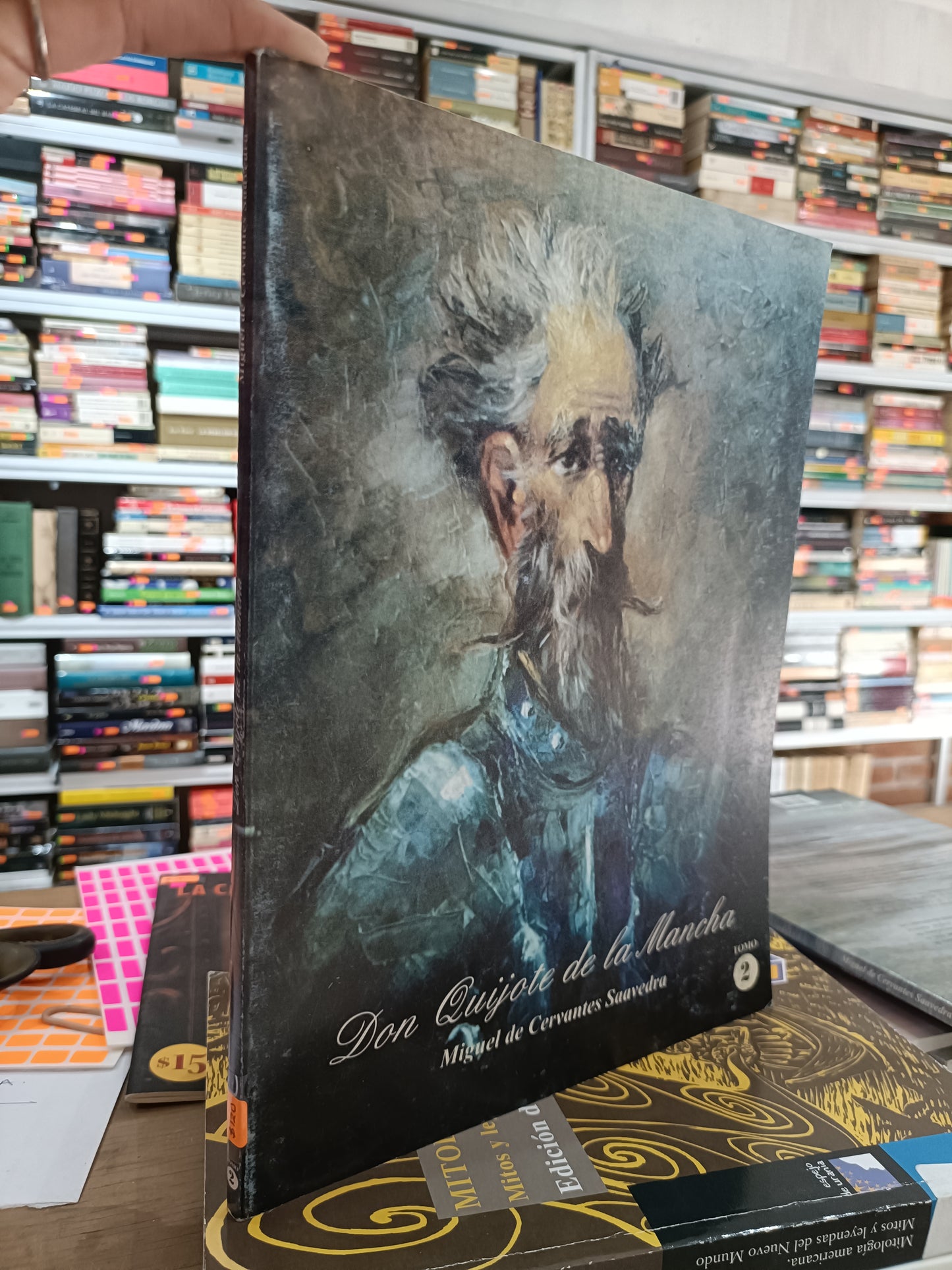 DON QUIJOTE DE LA MANCHA MIGUEL DE CERVANTES SAAVEDRA ILUSTRADO 2 USADO NOVELA JUAREZ 515