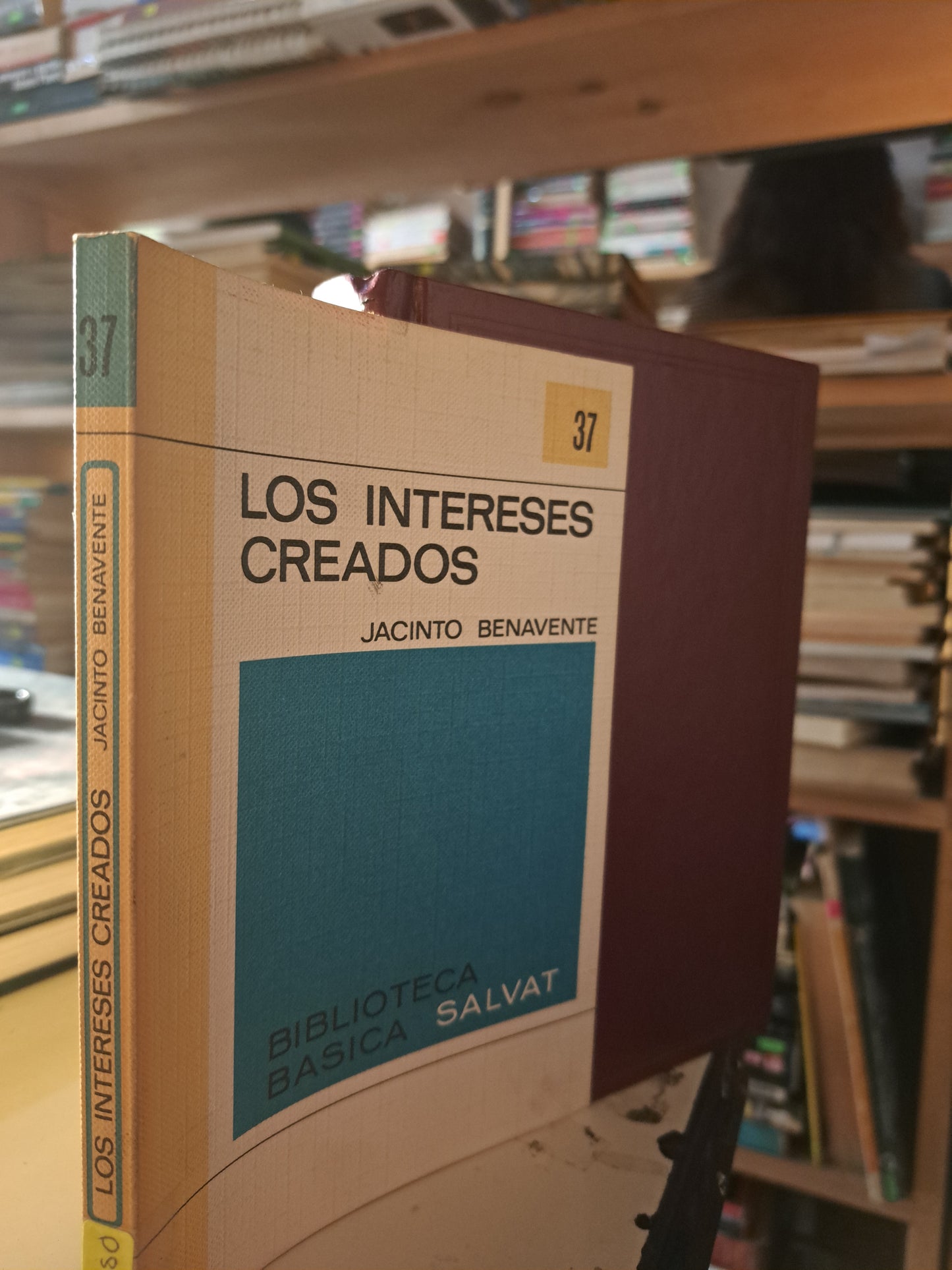 LOS INTERESES CREADOS JACINTO BENAVENTE USADO NOVELA LITERARIO 207
