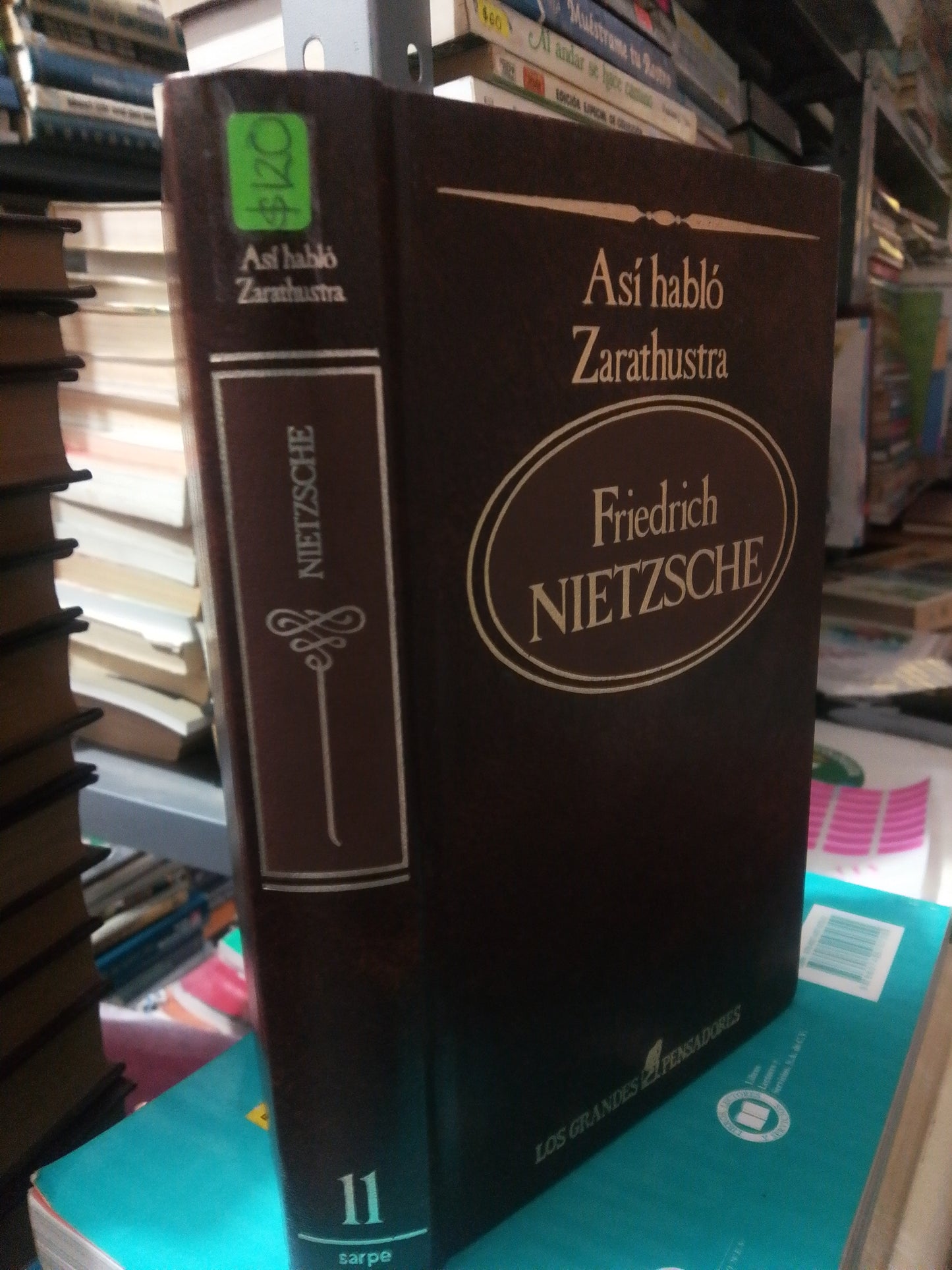 A SI HABLO ZARATUSTRA POR FRIEDRICH NIETZSCHE USADO NOVELA JUAREZ