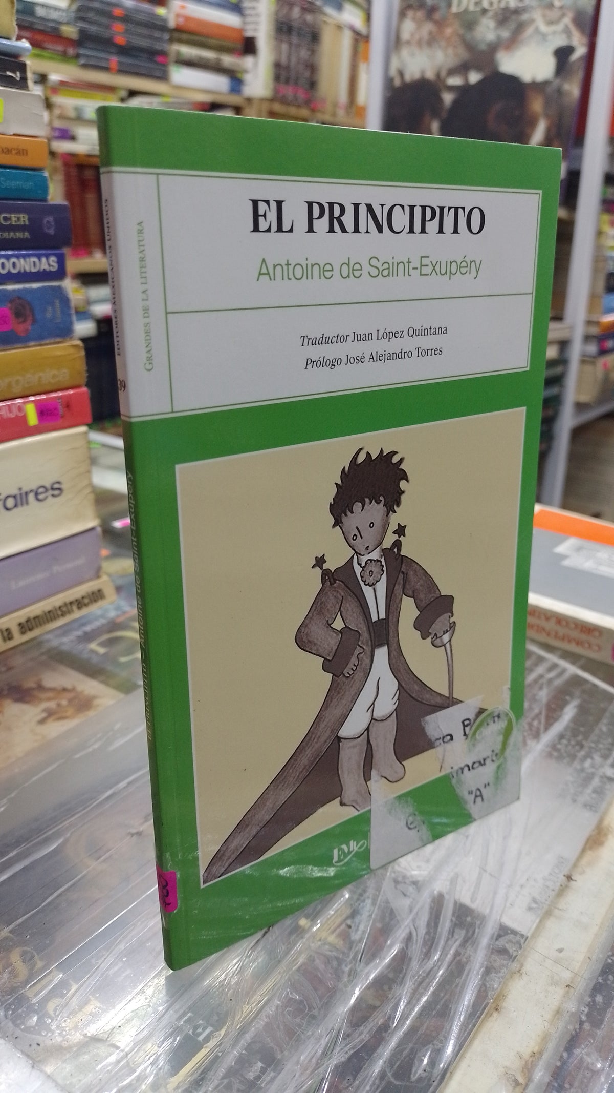 EL PRINCIPITO POR ANTOINE DE SAINT EXUPERY USADO NOVELA JUAREZ 515