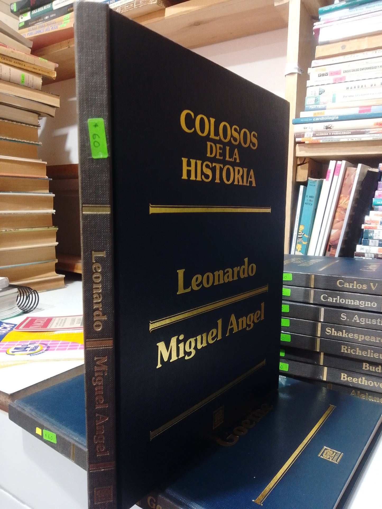COLOSOS DE LA HISTORIA LEONARDO MIGUEL ANGEL USADO HISTORIA JUAREZ