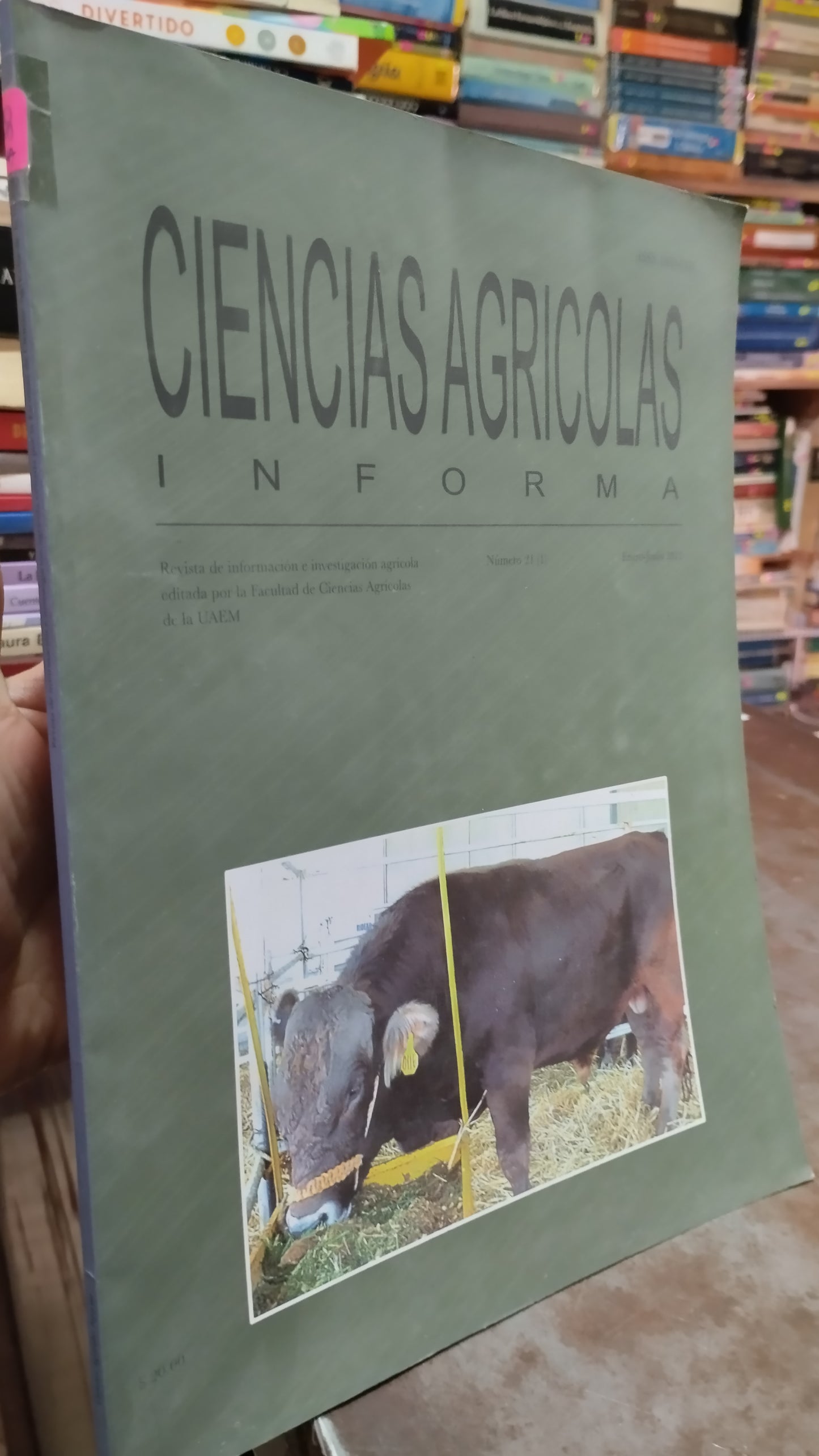 CIENCIAS AGRICOLAS INFORMA LIBRO USADO AGRICULTURA ALDAMA