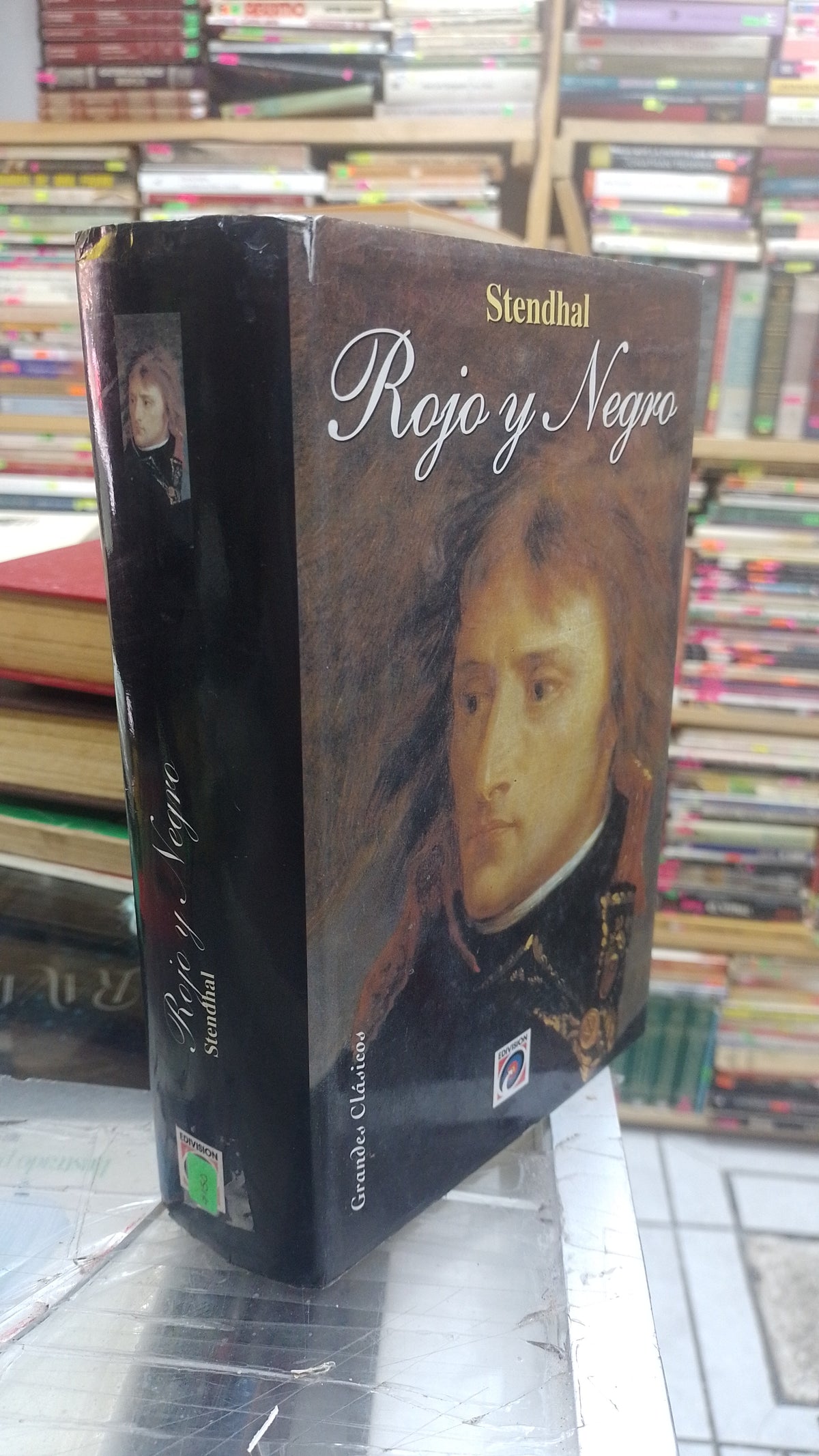 ROJO Y NEGRO POR STENDHAL USADO NOVELA JUAREZ 507