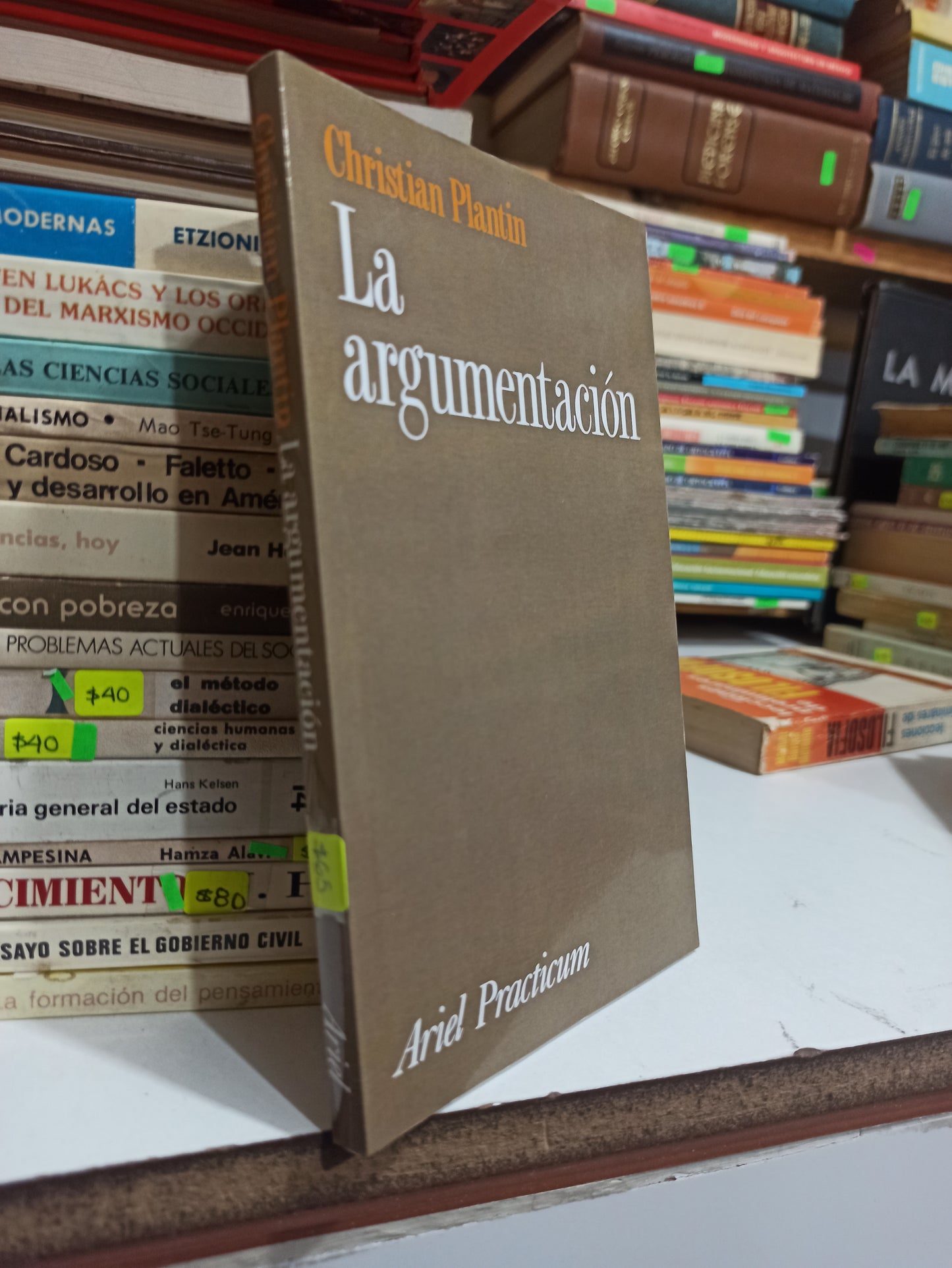 LA ARGUMENTACION DE CHRISTIAN PLANTIN USADO SOCIOLOGIA JUÁREZ