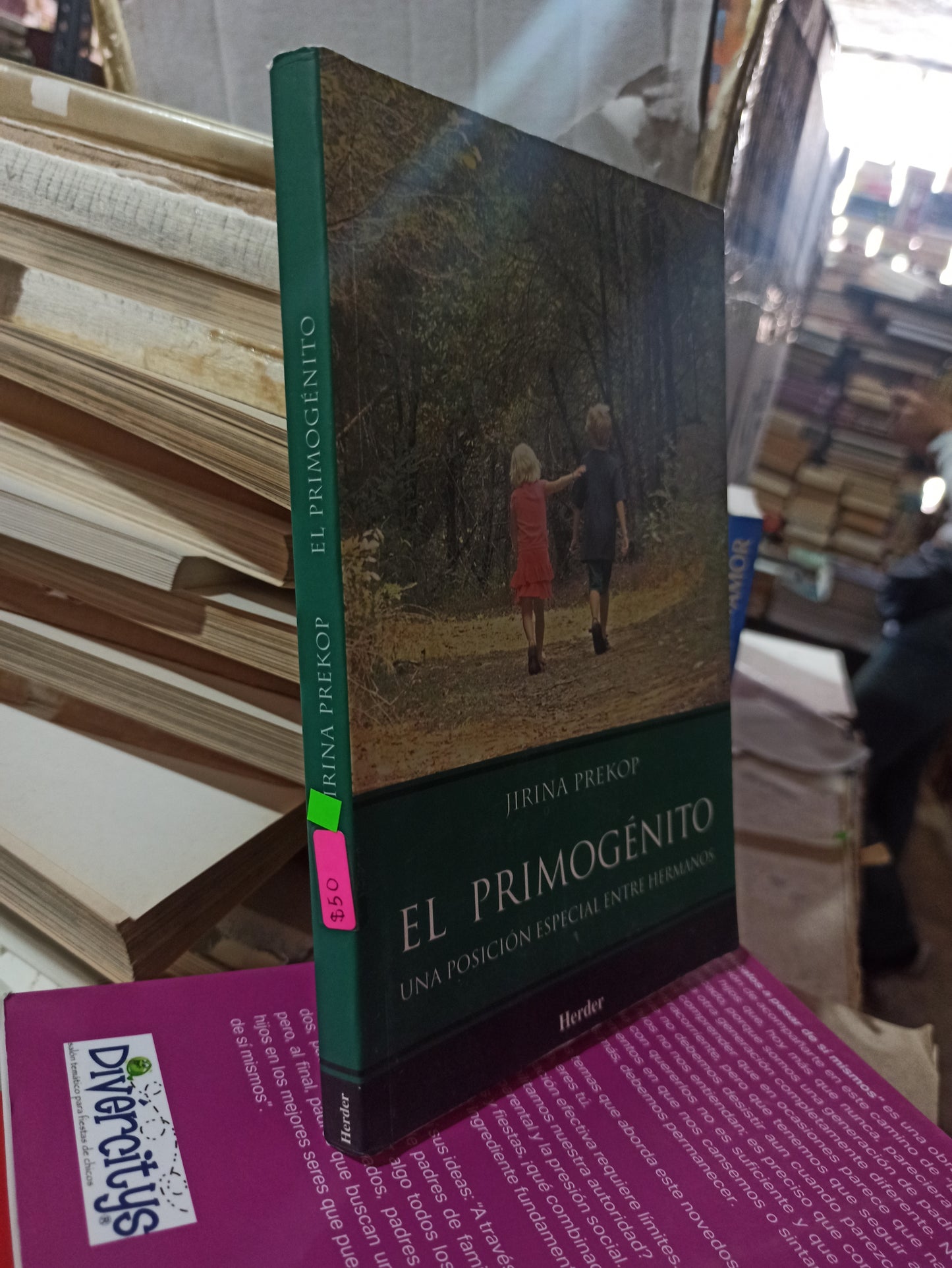 EL PRIMOGENITO POR JIRINA PREKOP USADO PSICOLOGÍA ALDAMA