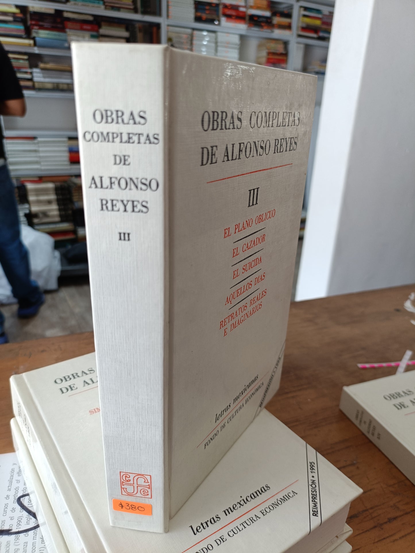 OBRAS COMPLETAS DE ALFONSO REYES III USADOS NOVELAS JUAREZ 515