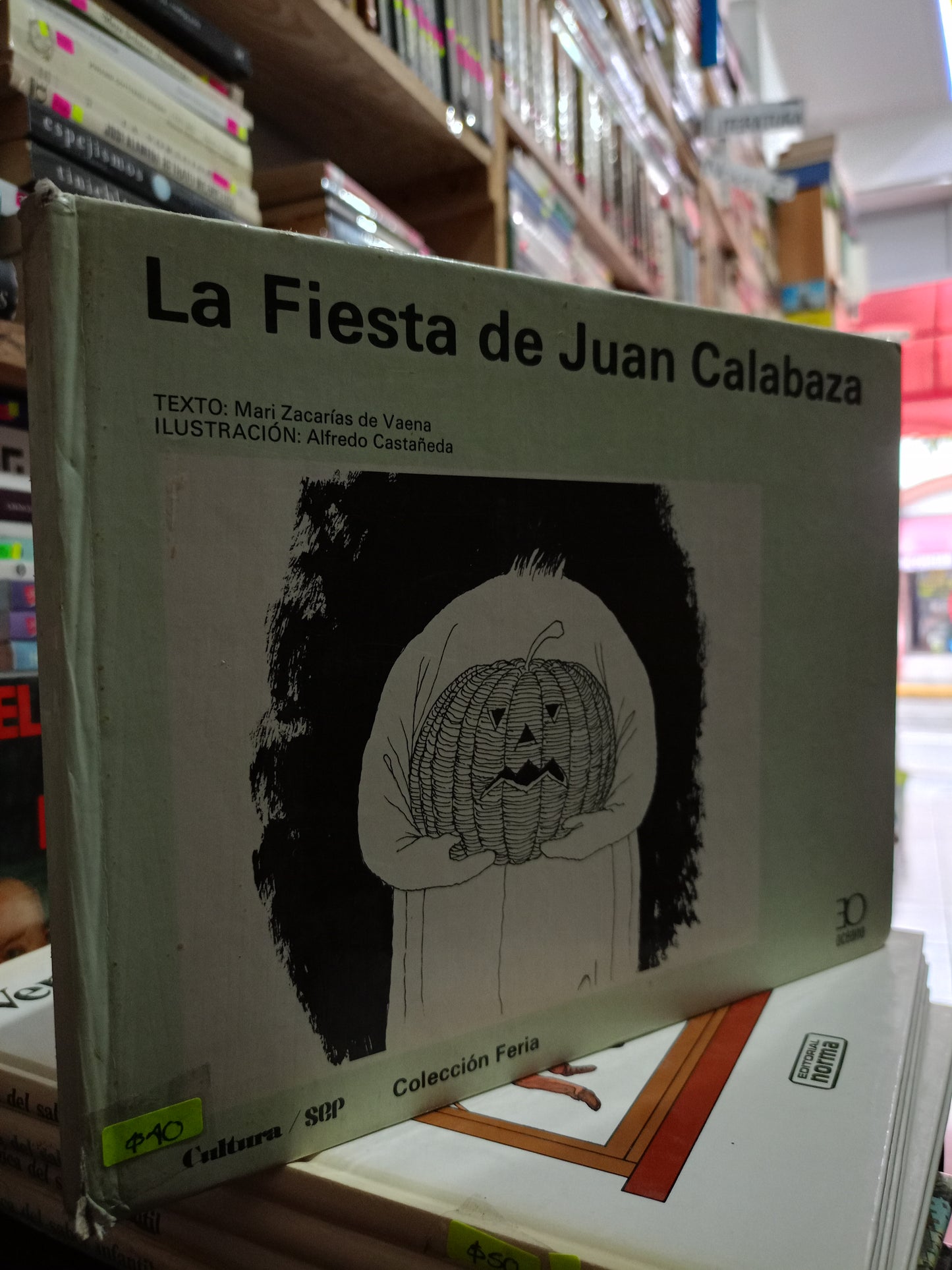 LA FIESTA DE JUAN CALABAZA USADO INFANTIL LITERARIO 305
