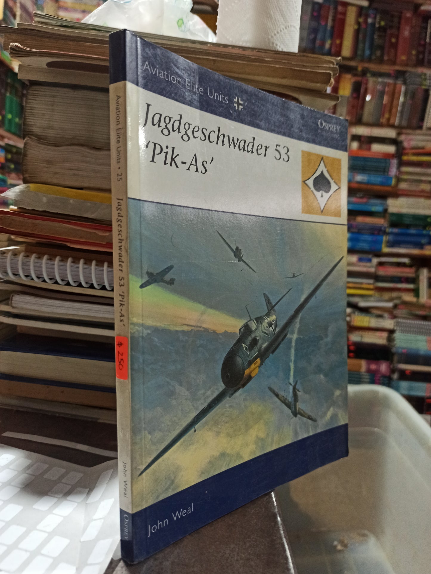 JAGDGESCHWADER 53 PIK-AS POR JOHN WEAL USADO 2DA GUERRA ALDAMA