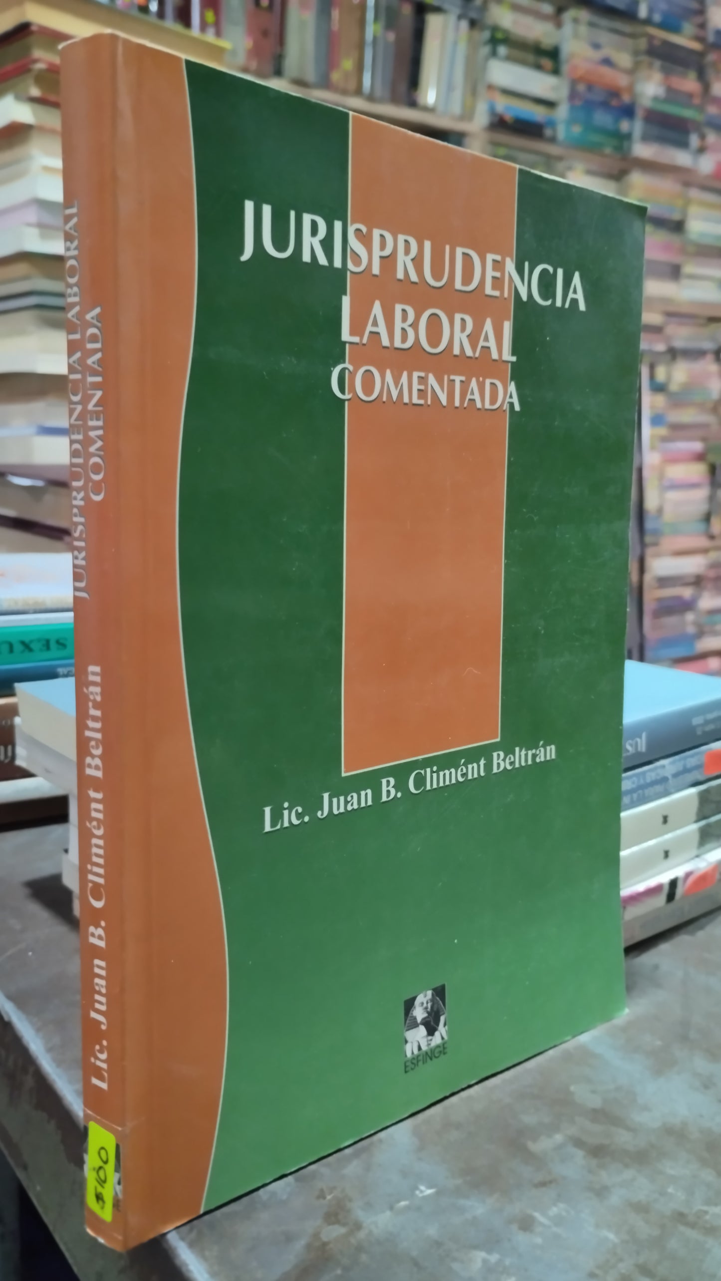JURISPRUDENCIA LABORAL COMENTADA POR JUAN B CLIMENT BELTRAN LIBRO USADO DERECHO ALDAMA