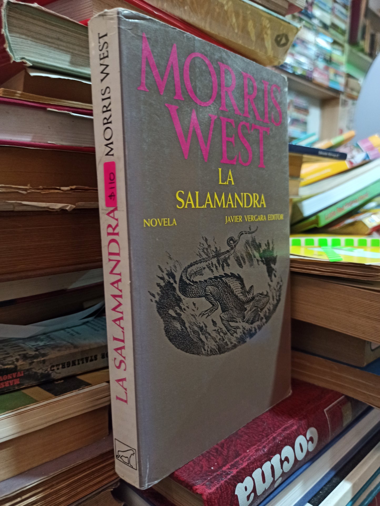 LA SALAMANDRA POR MORRIS WEST USADO NOVELAS ALDAMA