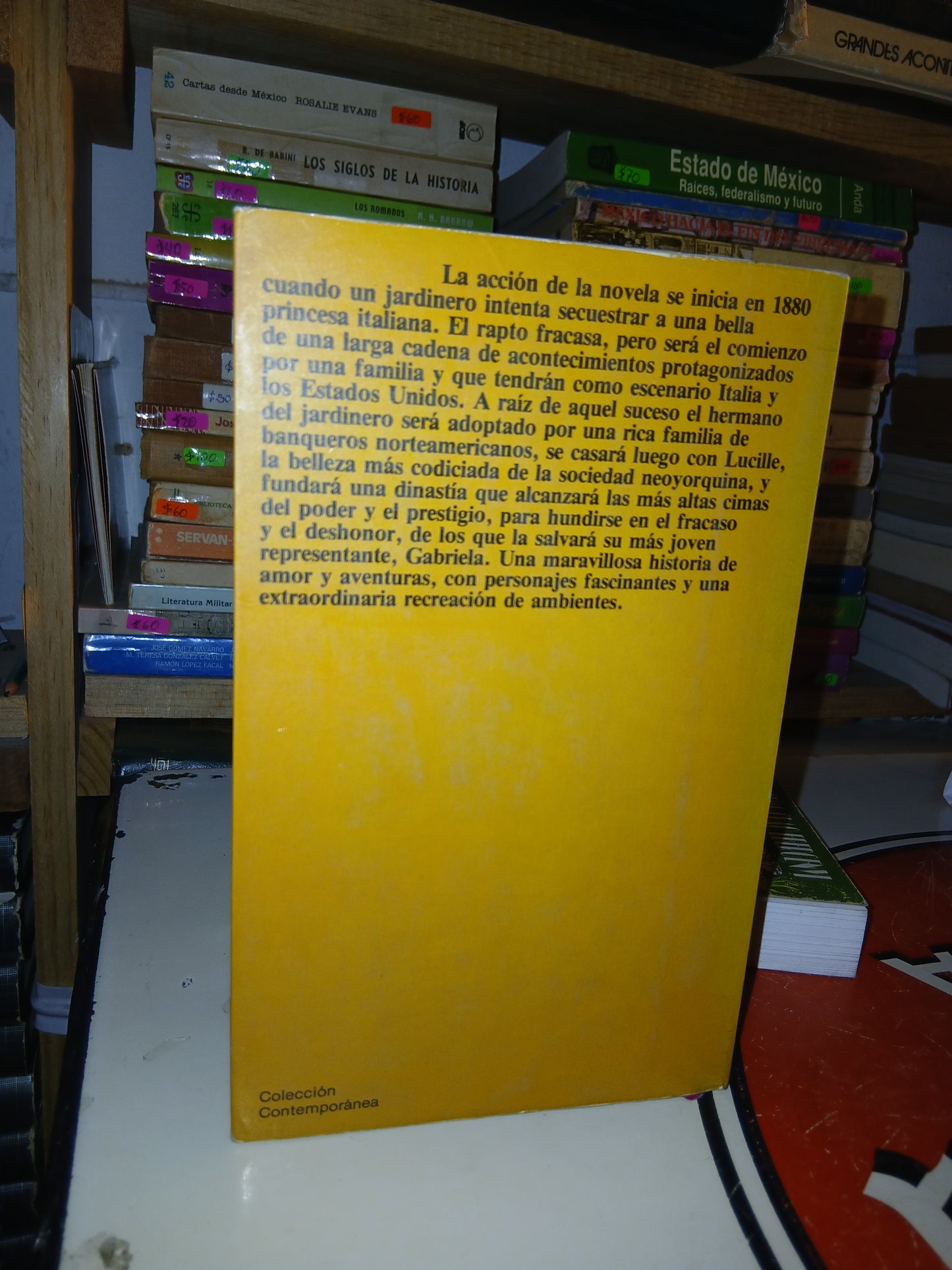 CENTURIA POR FRED MUSTARD STEWART USADO NOVELA LITERARIO 207