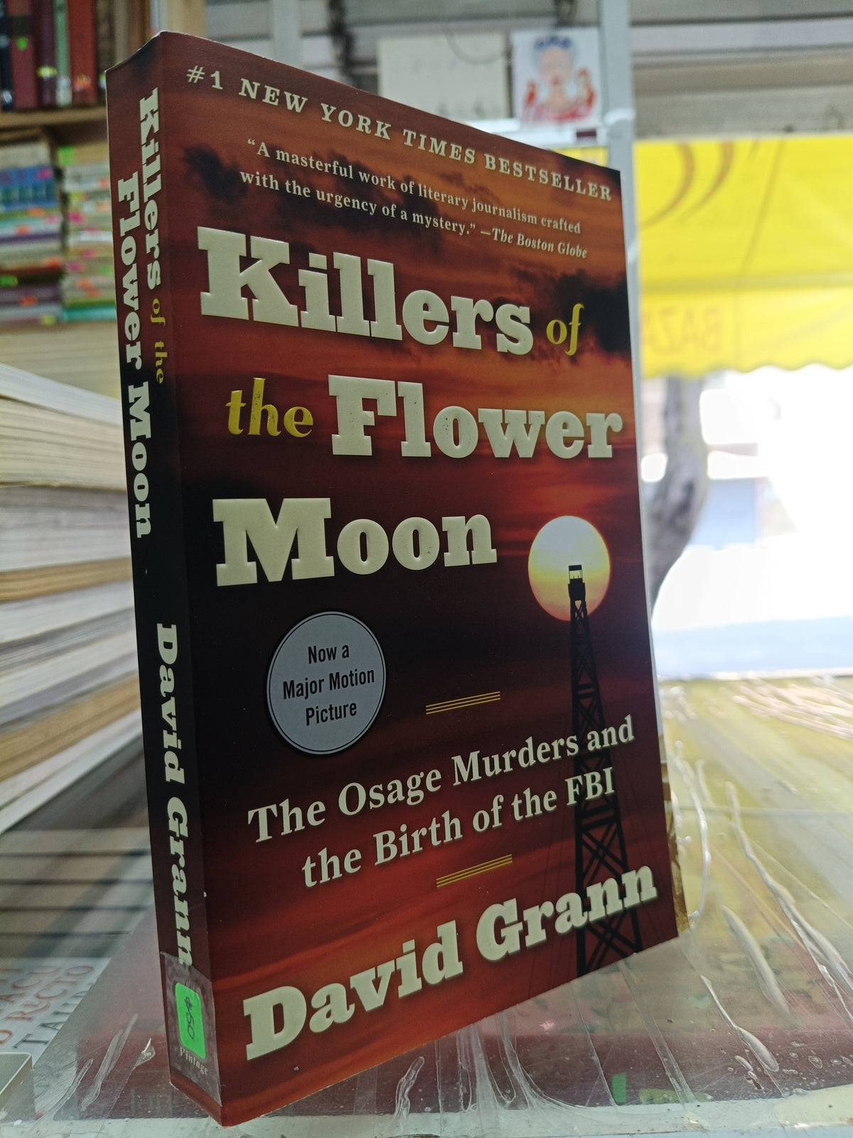 KILLERS OF THE FLOWER MOON POR DAVID GRANN USADO IDIOMAS JUAREZ 507