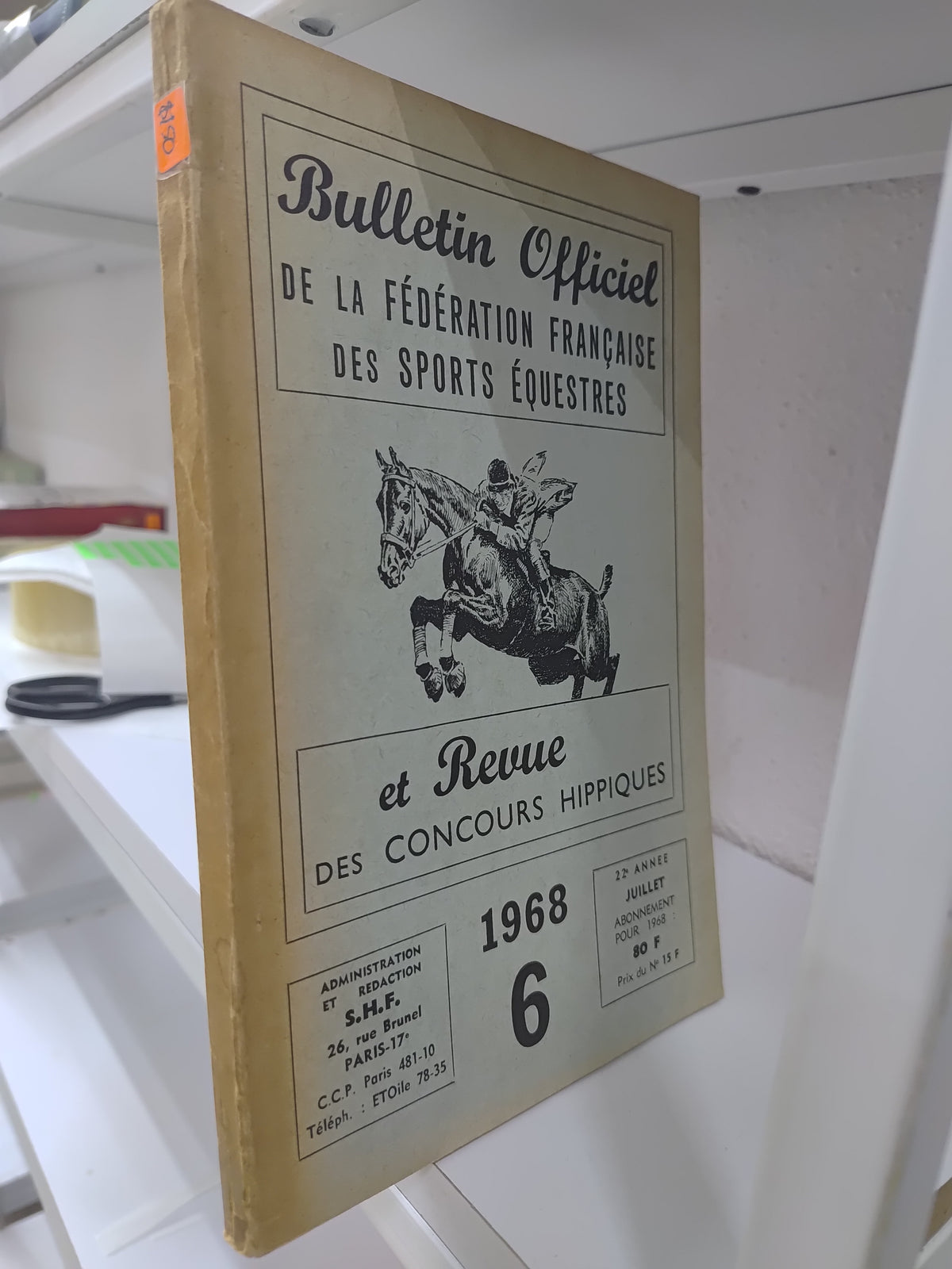 BULLETIN OFFICIEL DE LA FEDERATION FRANCAIS DES SPORTS EQUESTRES 7 USADO BIOLOGIA JUAREZ 515