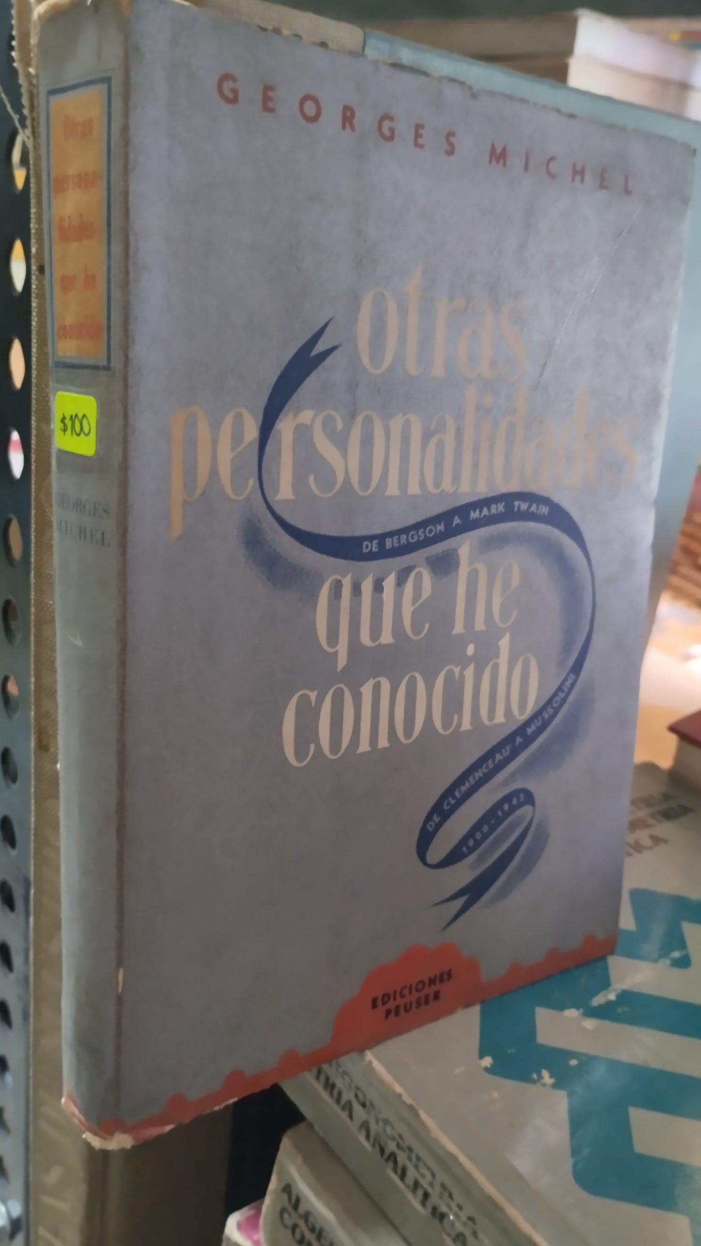 OTRAS PERSONALIDADES QUE HE TENIDO POR GEORGES MICHEL LIBROS USADOS NOVELAS ALDAMA