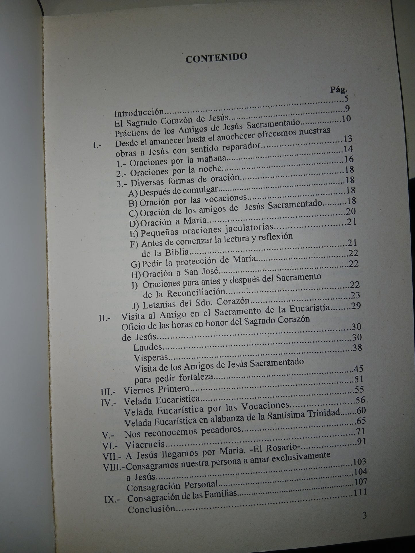 MANUAL DE LOS AMIGOS DE JESÚS SACRAMENTADO (VARIOS AUTORES) USADO RELIGIÓN LITERARIO 207