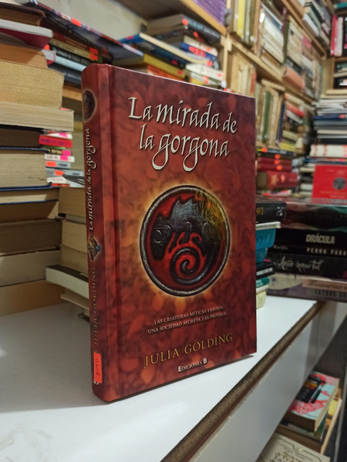 LA MIRADA DE LA GORGONA POR JULIA GOLDING USADO NOVELAS JUÁREZ