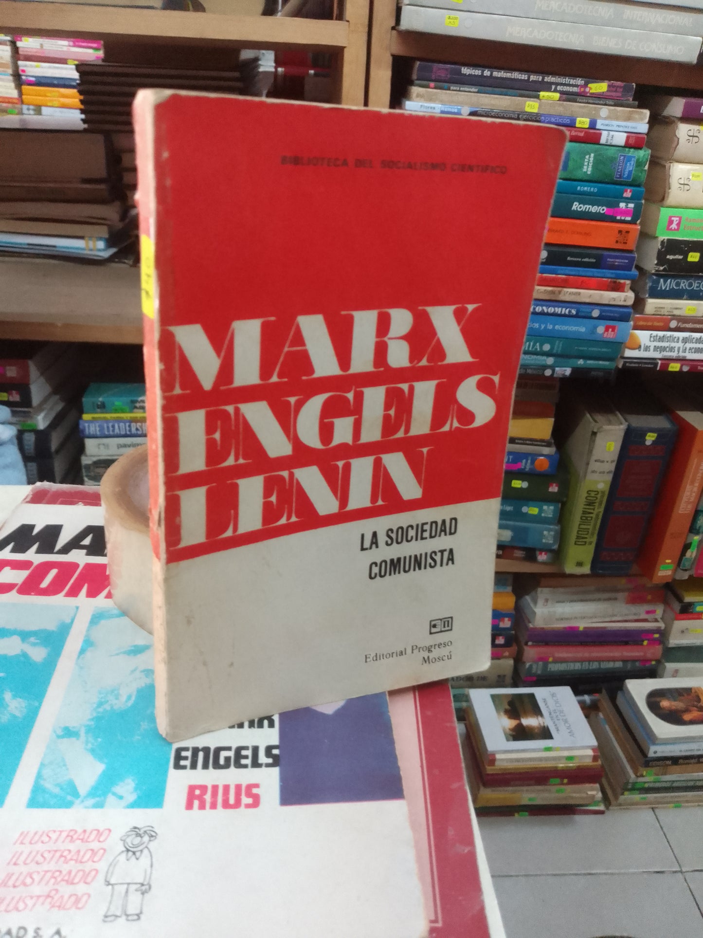 LA SOCIEDAD COMUNISTA POR MARX, ENGELS Y LENIN USADO SOCIOLOGÍA LITERARIO 207