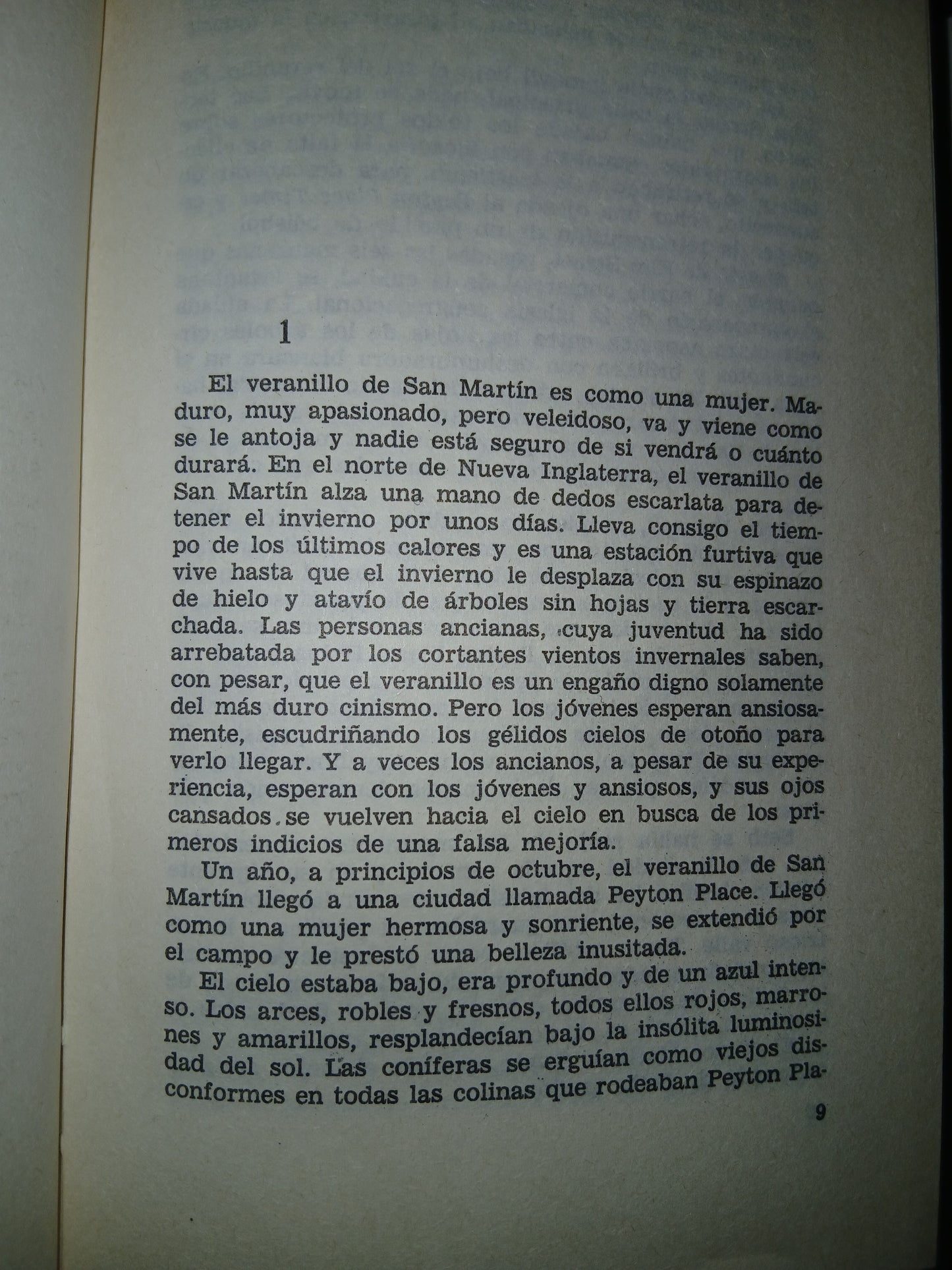 PEYTON PLACE POR GRACE METALIOS USADO NOVELA LITERARIO 207