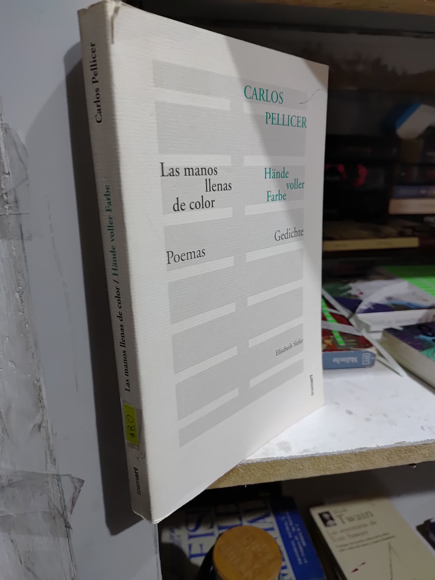 LAS MANOS LLENAS DE COLOR POR CARLOS PELLICER USADO POESIA JUAREZ