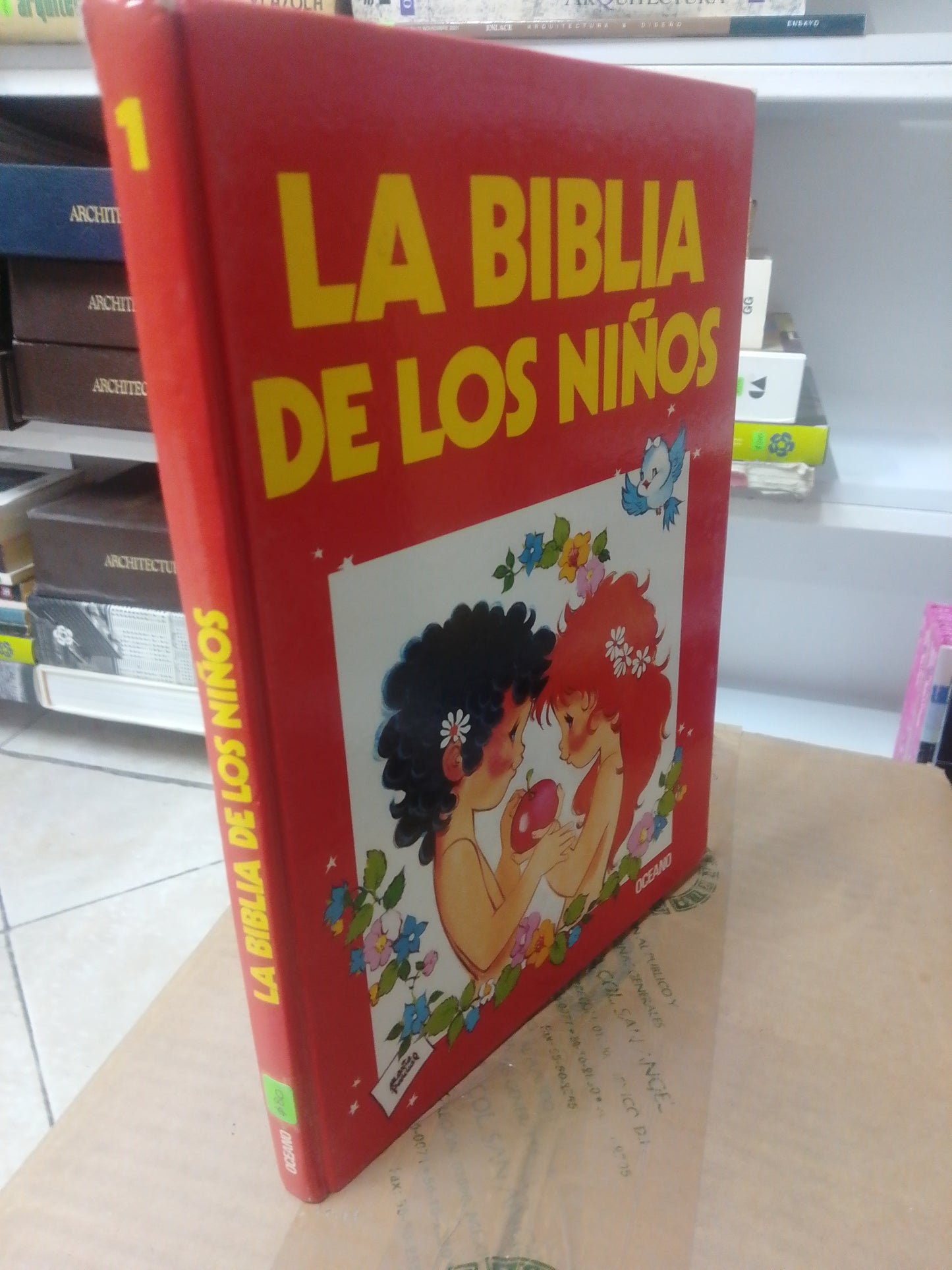 LA BIBLIA DE LOS NIÑOS I, EUGENIO SOTILLOS, USADO, RELIGION, JUAREZ 515