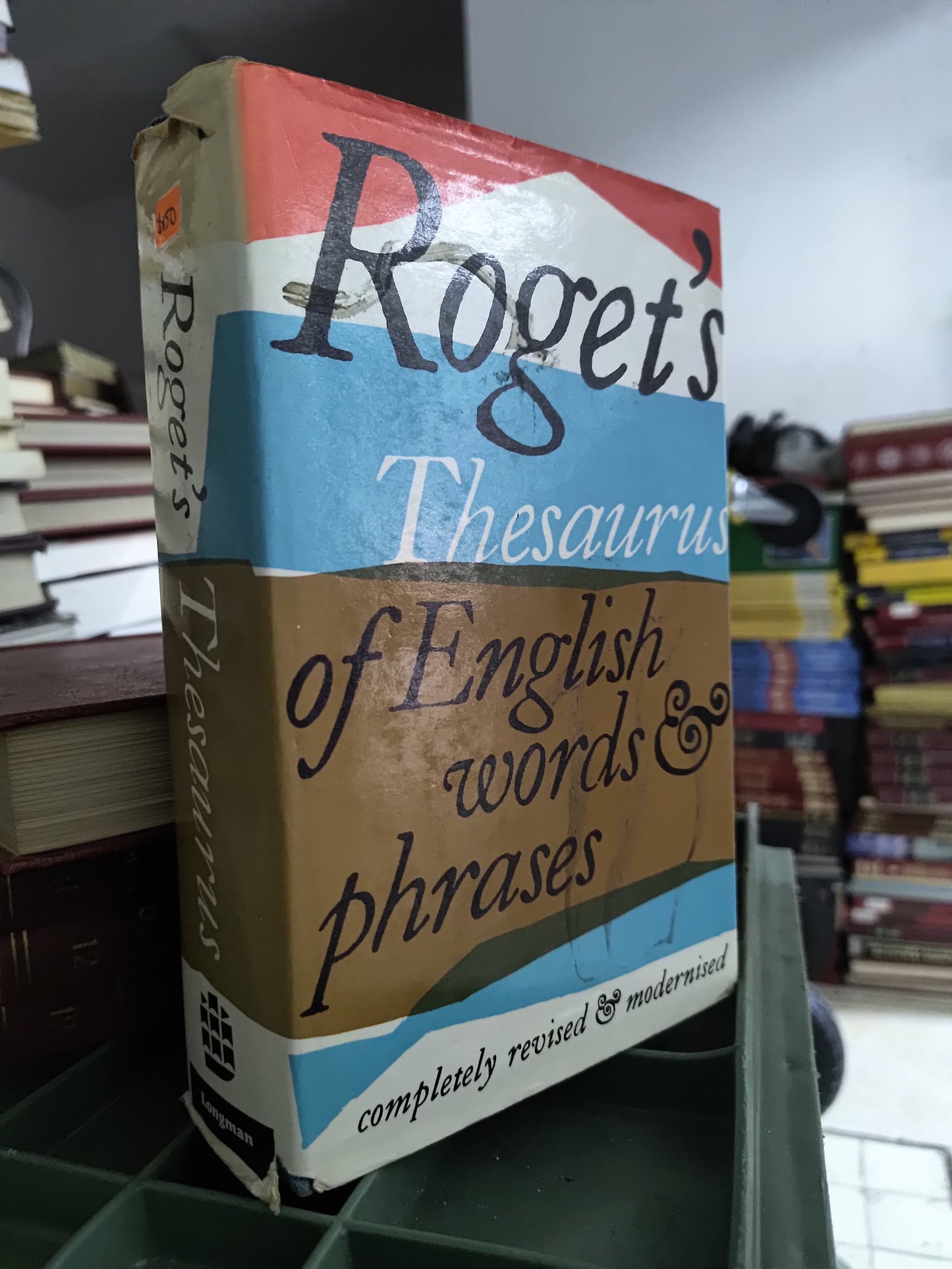 ROGETS THESSURUS OF ENGLISH WORDS PHRASES POR EDITORIAL LONGMAN USADO IDIOMAS JUAREZ 515