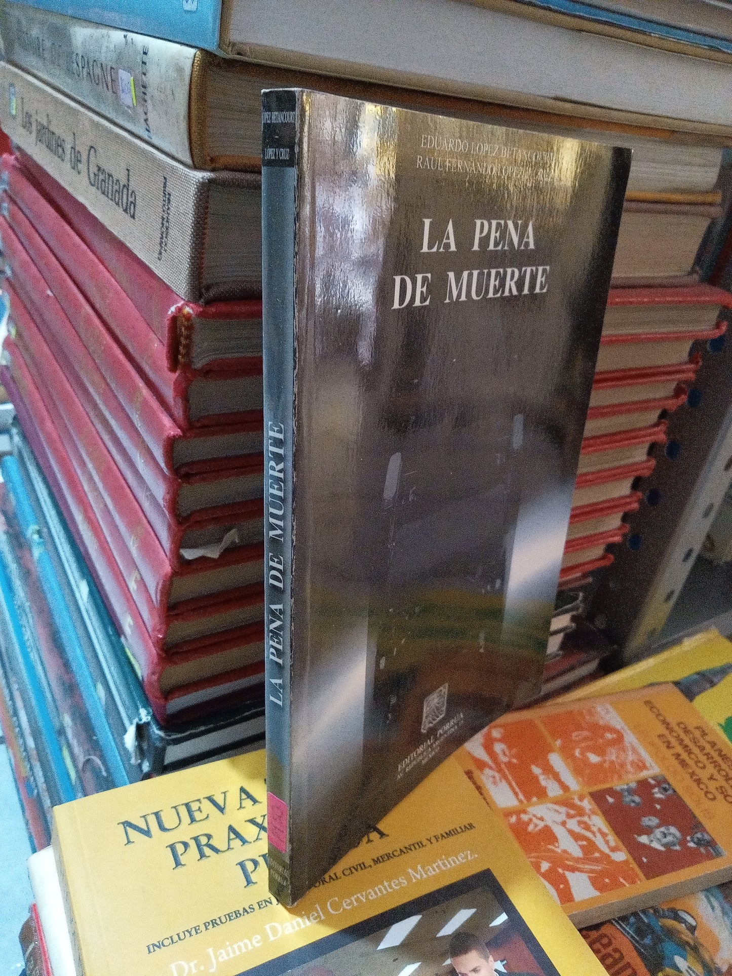 LA PENA DE MUERTE POR EDUARDO LOPEZ BENTACOURT USADO DERECHO JUÁREZ