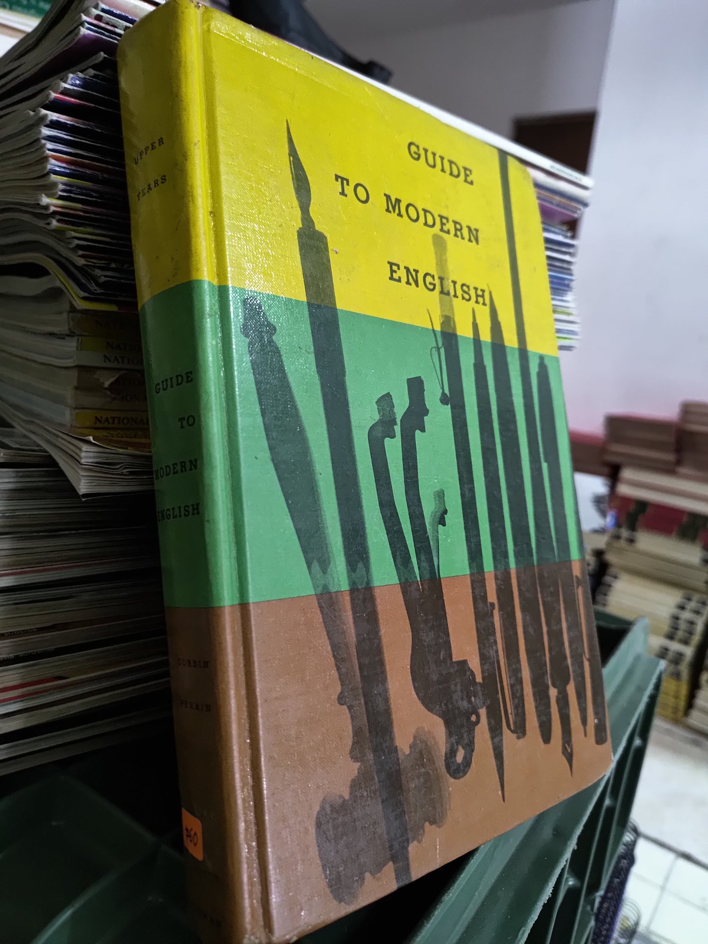 GUIDE TO MODERN ENGLISH POR CORBIN PERRIN USADO IDIOMAS JUAREZ 515