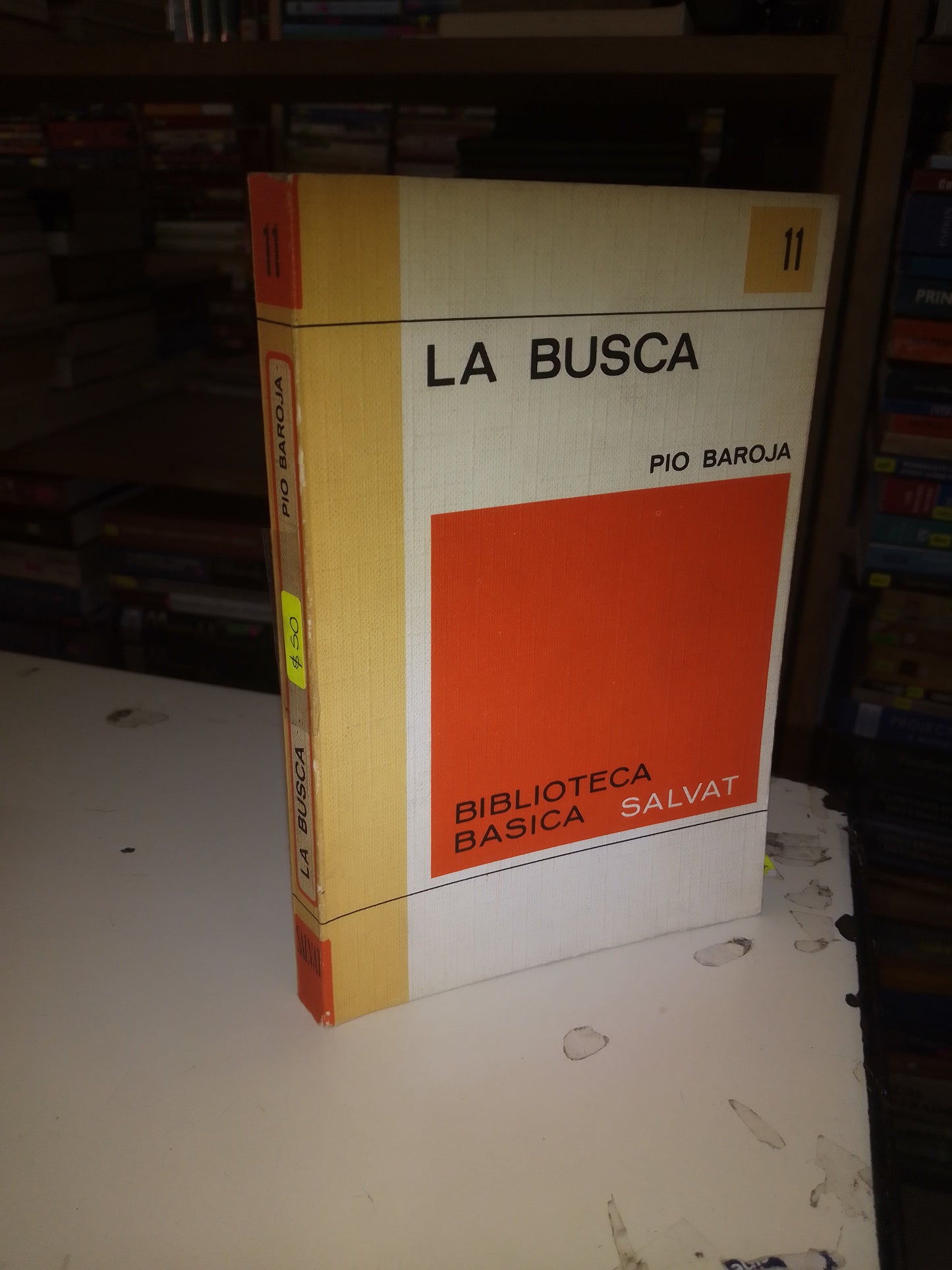 LA BUSCA POR PIO BAROJA USADO NOVELA LITERARIO 207