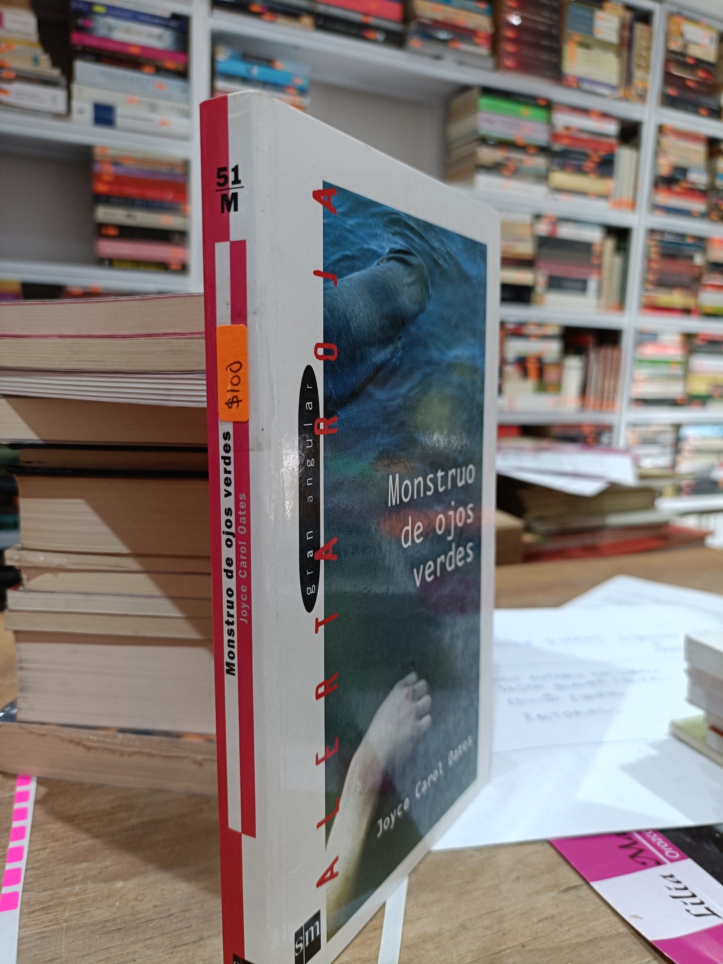 MOUSTRUO DE OJOS VERDES POR JOYCE CAROL OARES USADOS NOVELAS JUAREZ 515