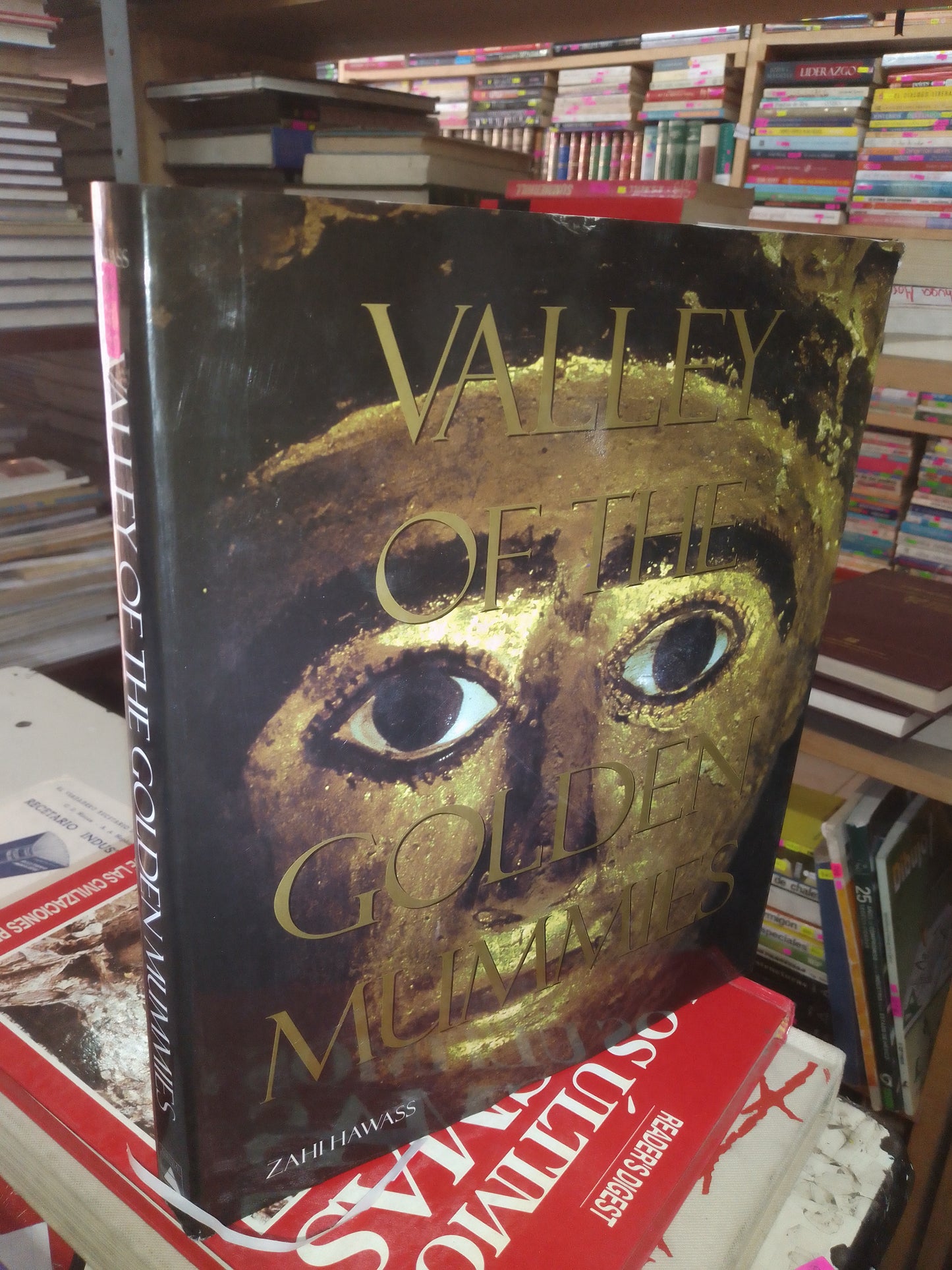 VALLEY OF THE GOLD MUMMIES POR ZAHI HAWASS USADO ARTE LITERARIO 207